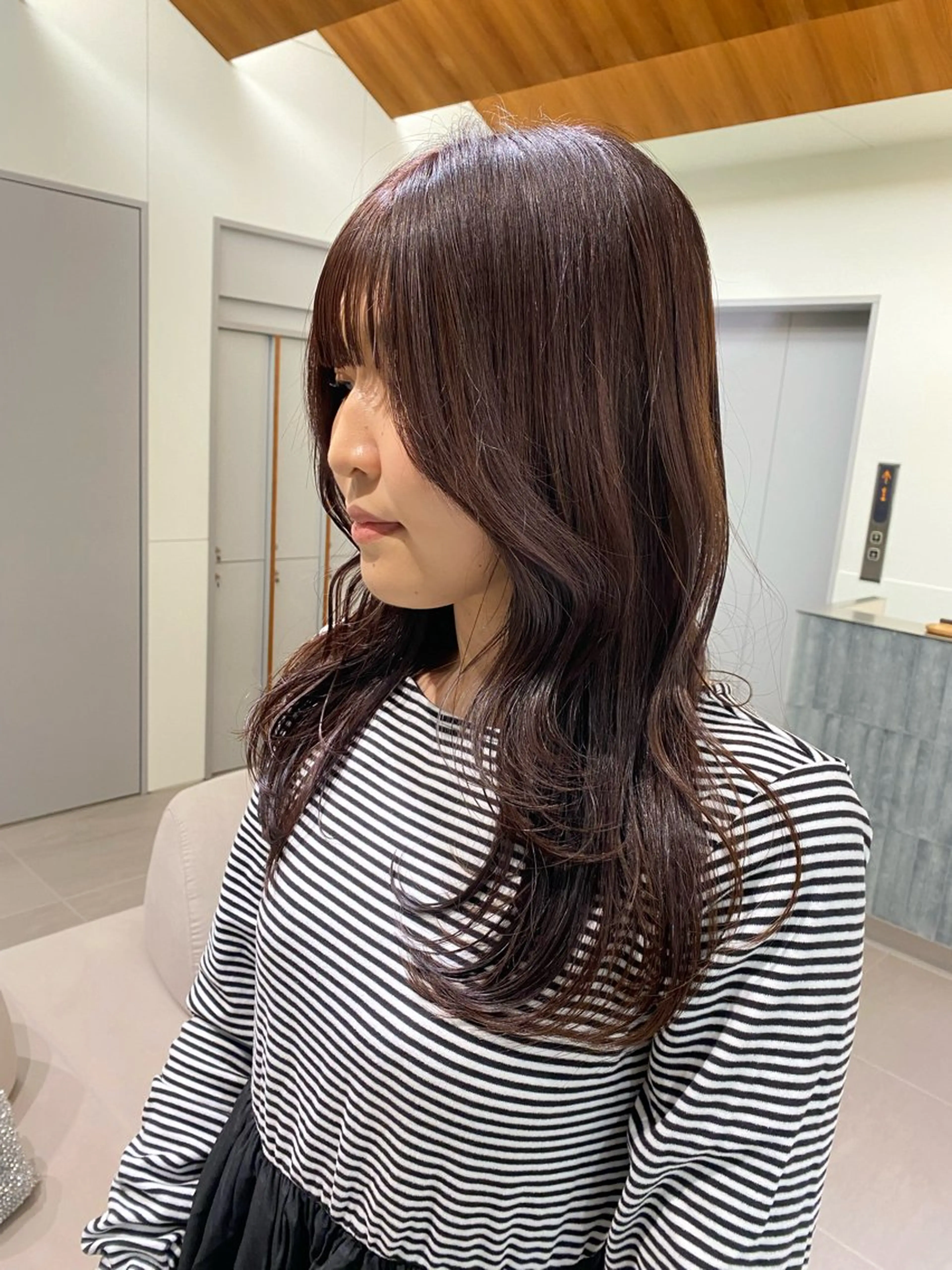 ロング 🎀透明感× 暖色カラーつな🎀のヘアスタイル