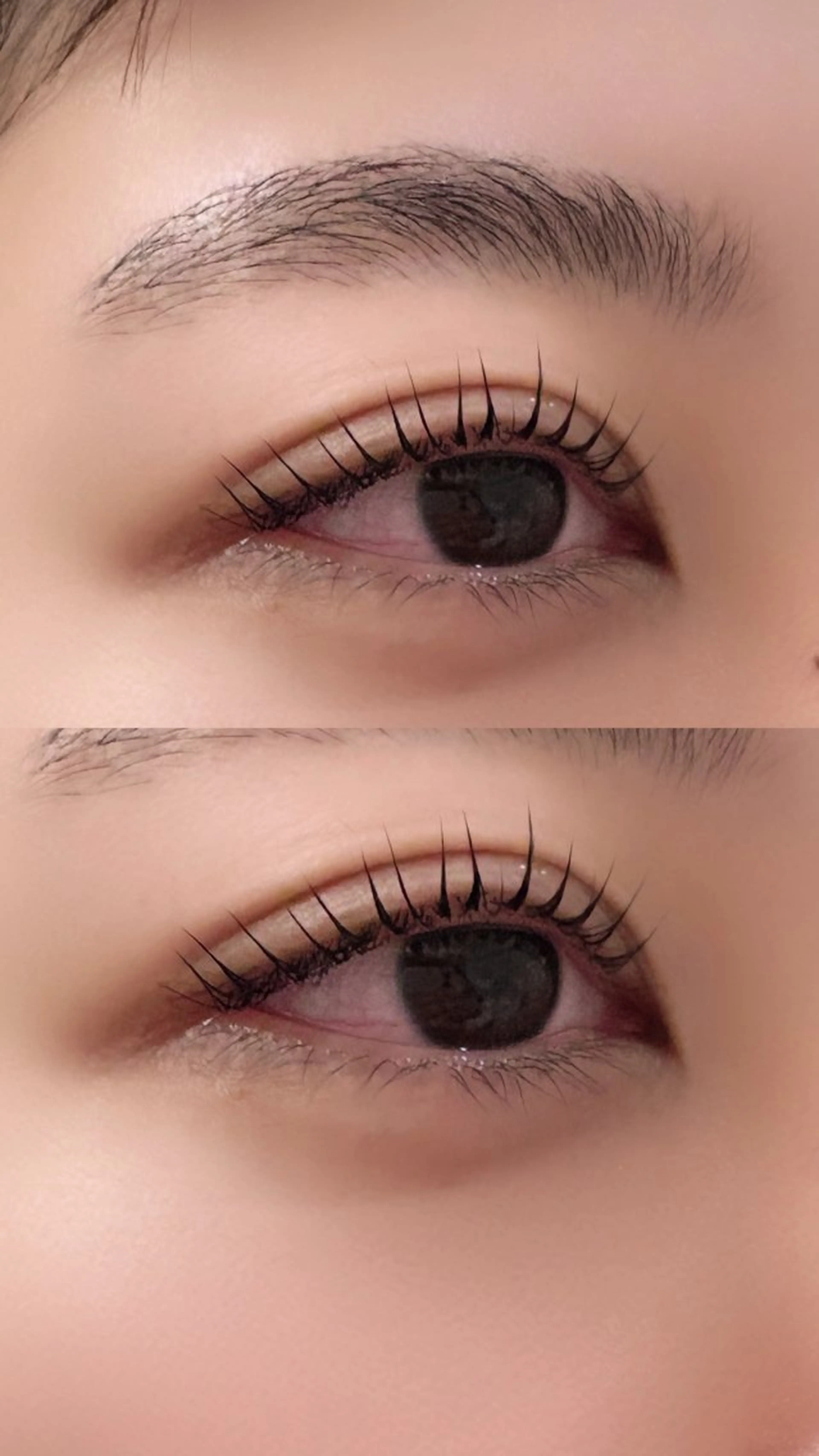 マツエク・マツパ 束感まつ毛 パリジェンヌラッシュリフト マツエク・まつ毛パーマ・眉毛・ネイル専門店 eyelash&nail Lucia 阿倍野店 5F所属・山中 未音のマツエク・マツパデザイン