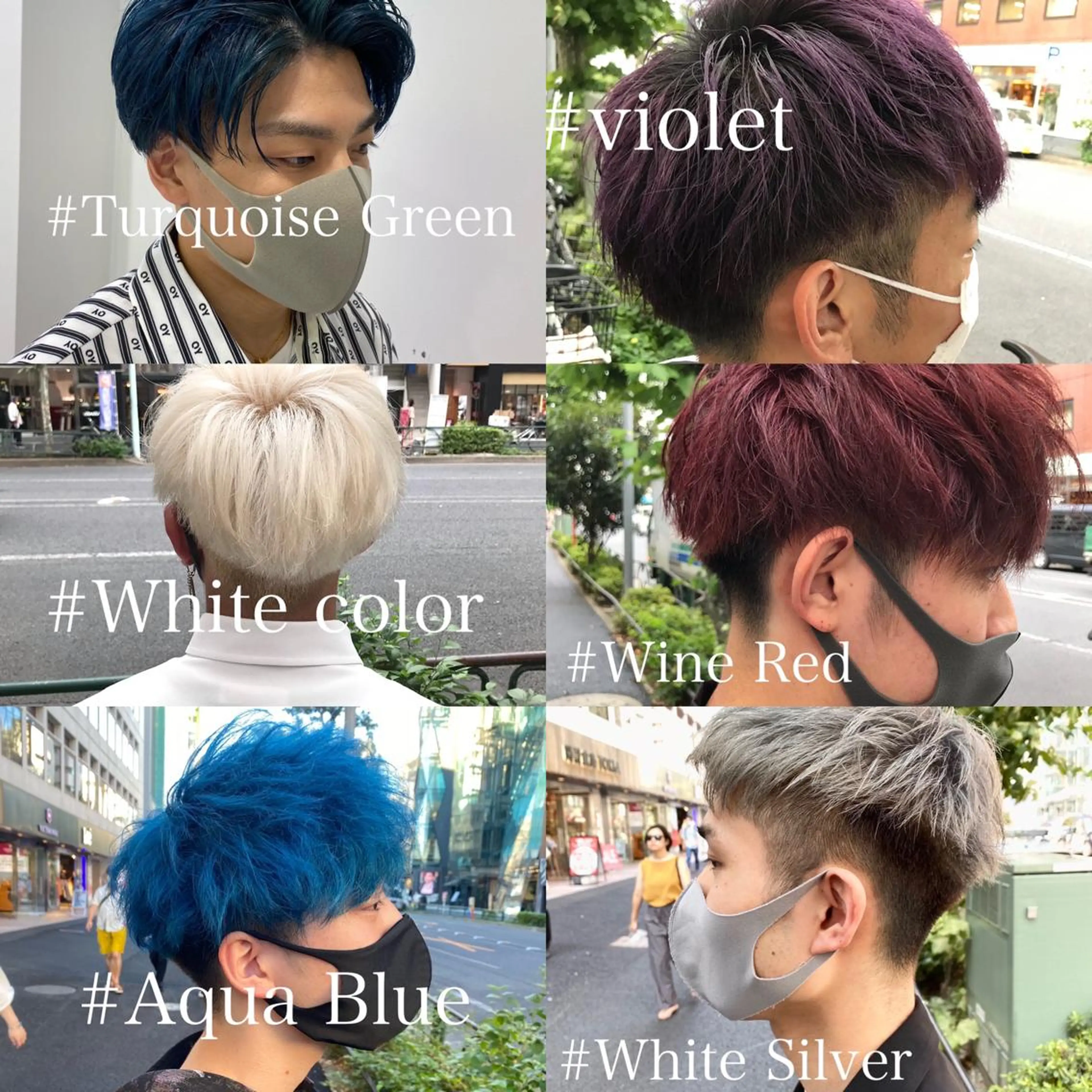 ショート カラー メンズ 【渋谷メンズ特化】 🔥BLUCK🔥のヘアスタイル