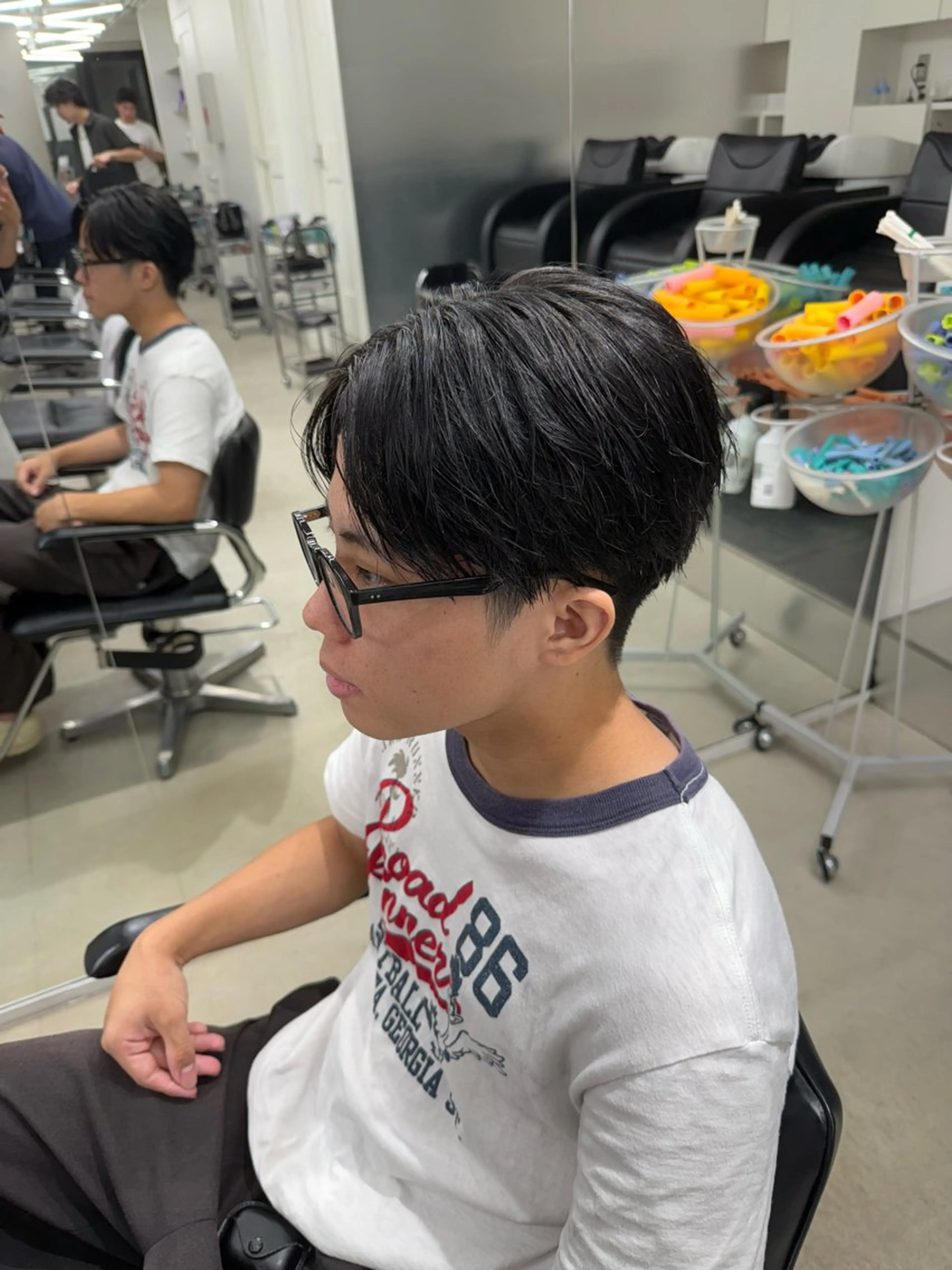 カラー メンズ ヘアカラー 深谷 侑亮のヘアスタイル