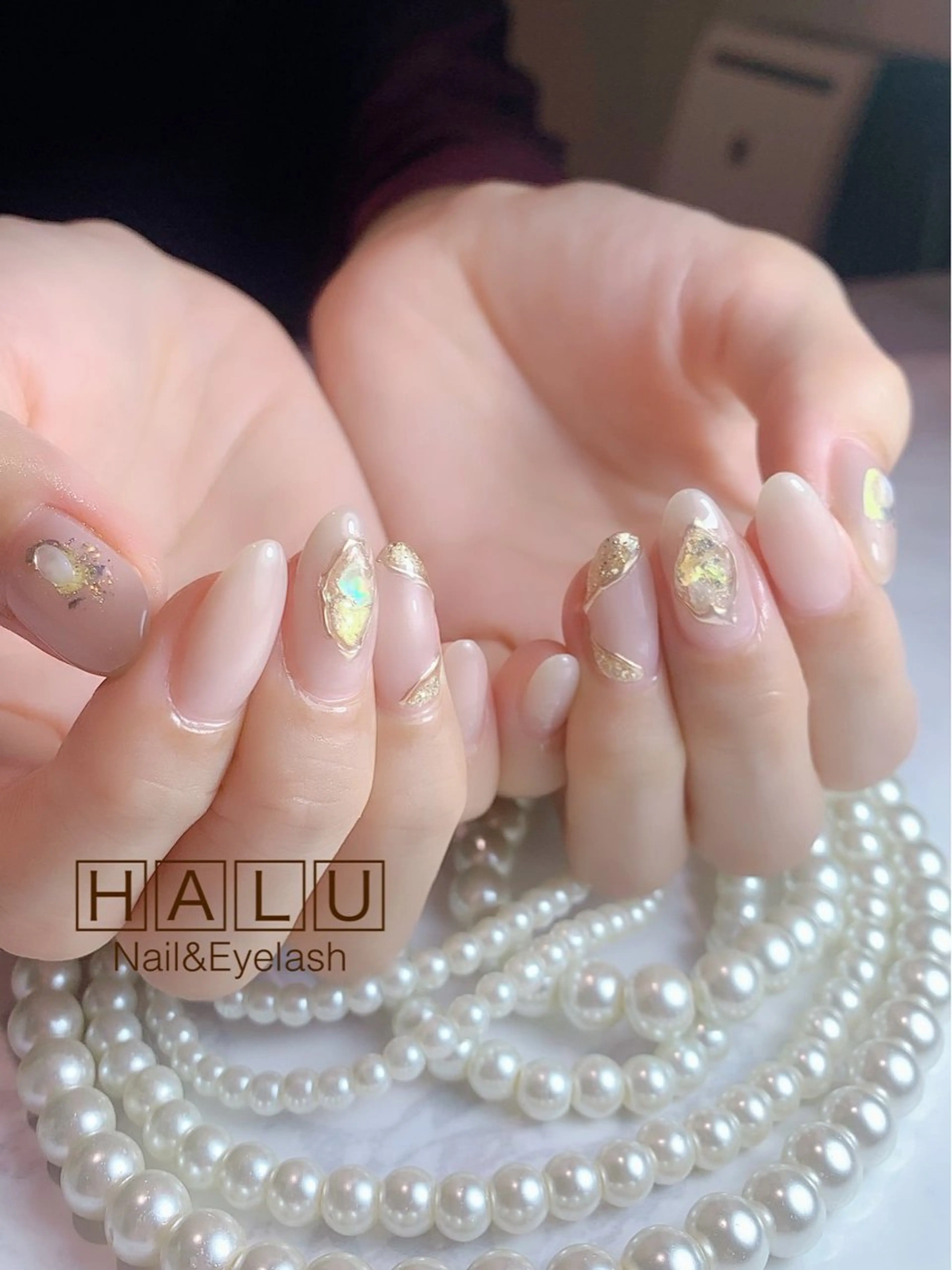 ネイル キラキラネイル HALU ハルのネイルデザイン