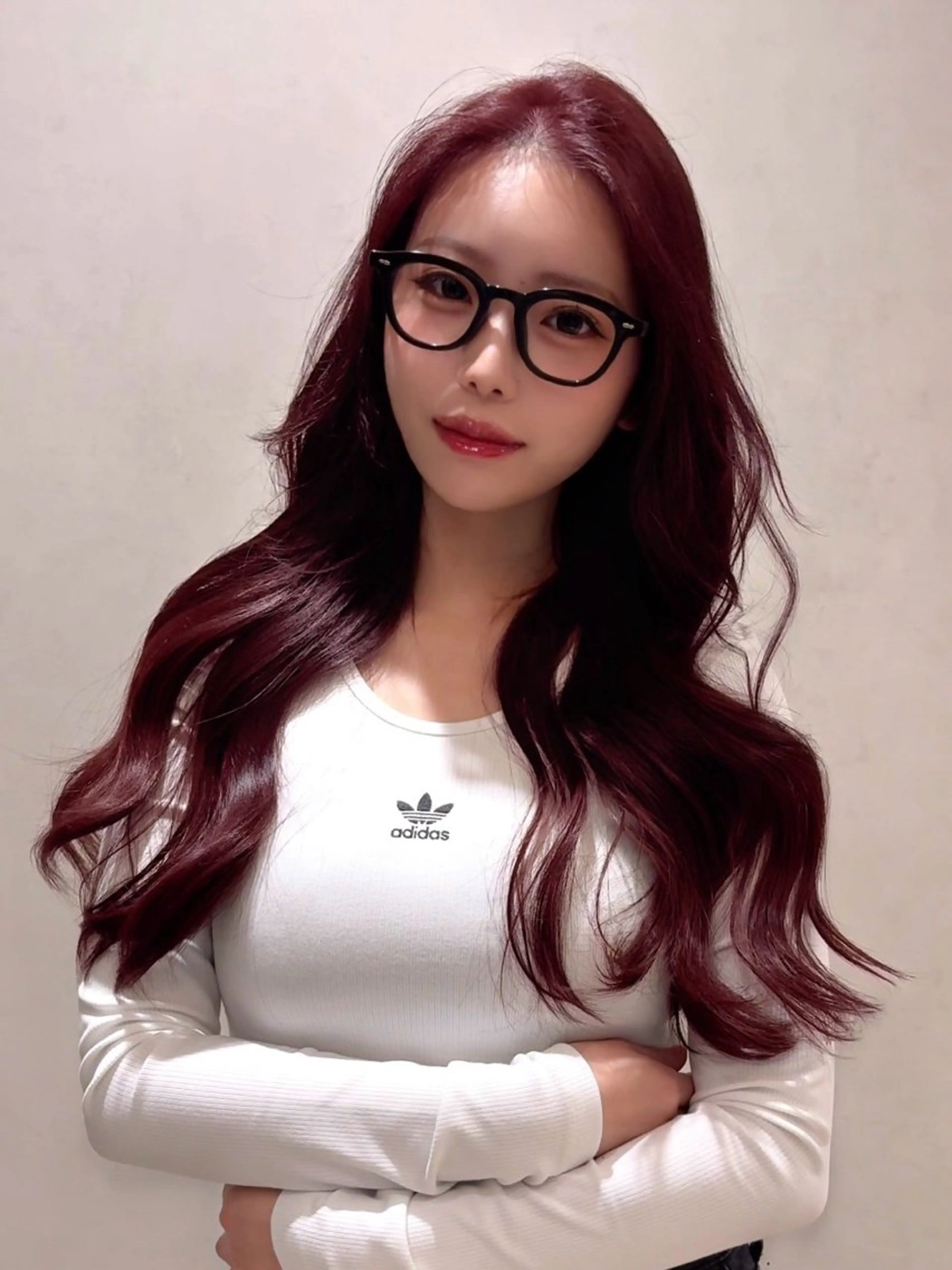 ロング カラー ブラウンカラー ヘアカラー meby所属・🩵福岡ブリーチなし レイヤー/紫音🩵のヘアスタイル