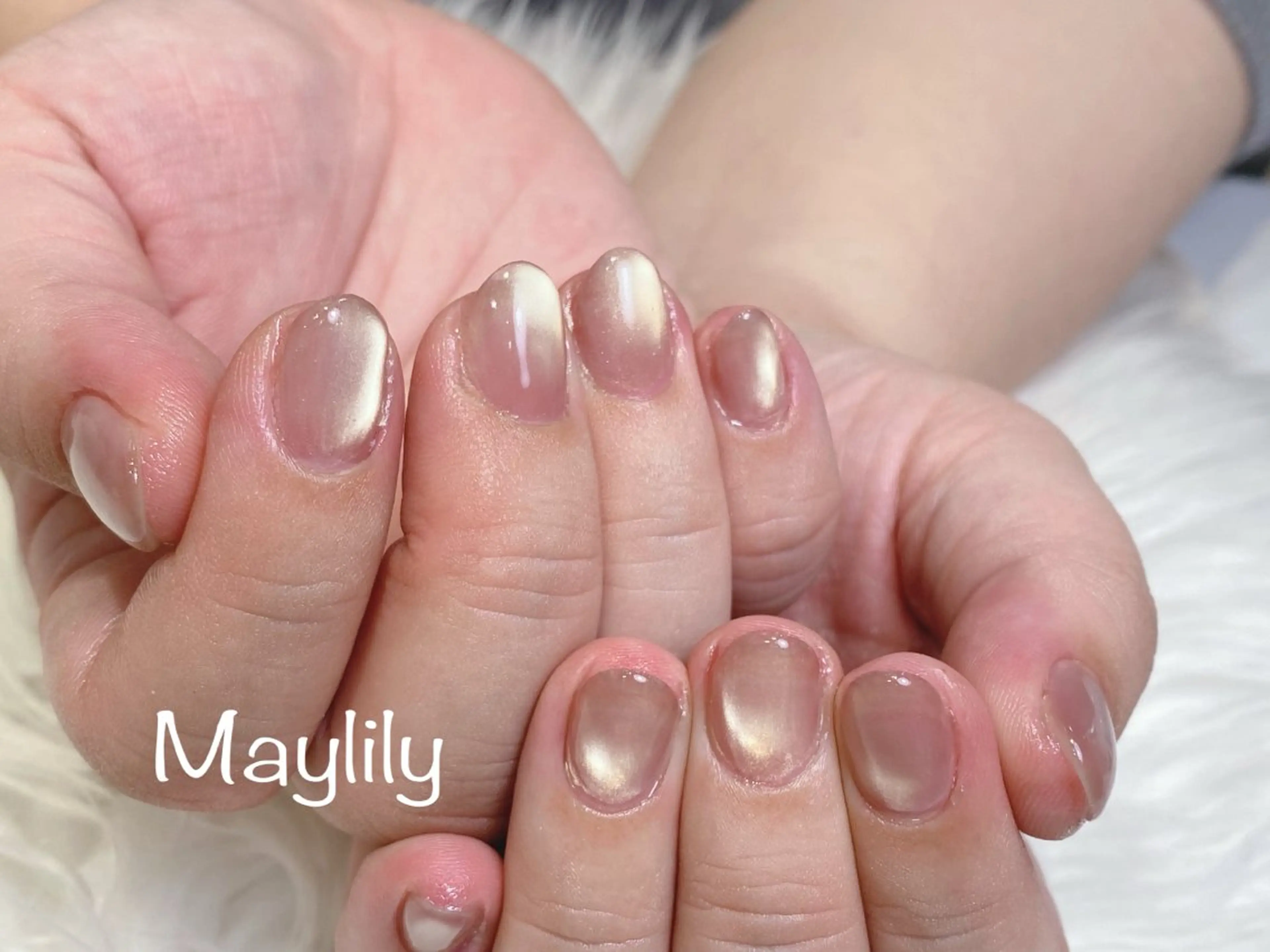 ネイル マグネットネイル ハンドネイル Nail salon Maylily所属・Nail salon Maylilyのネイルデザイン