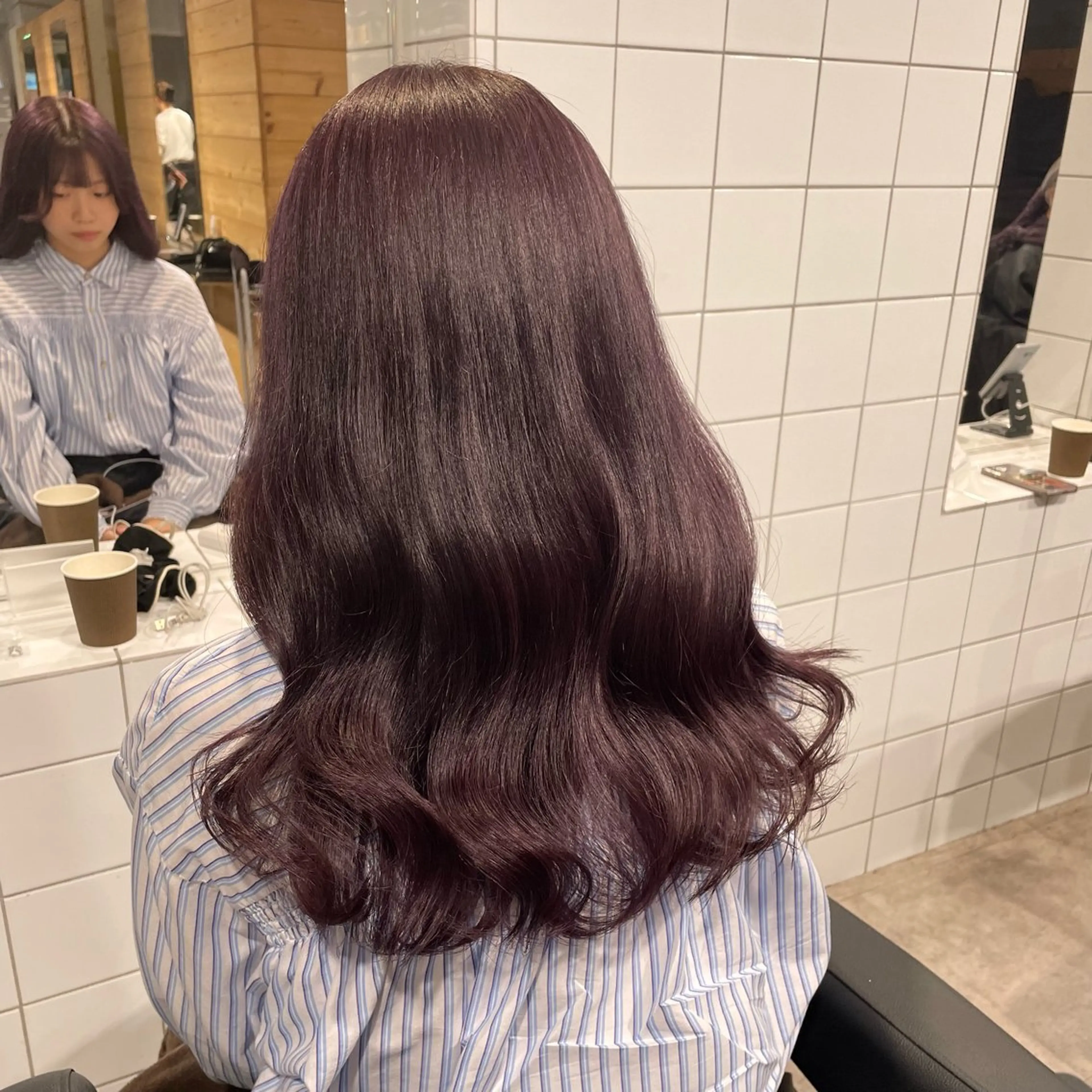 ショート カット 盛れる暖色🎀ガーリ ーヘア🎀きっかのヘアスタイル