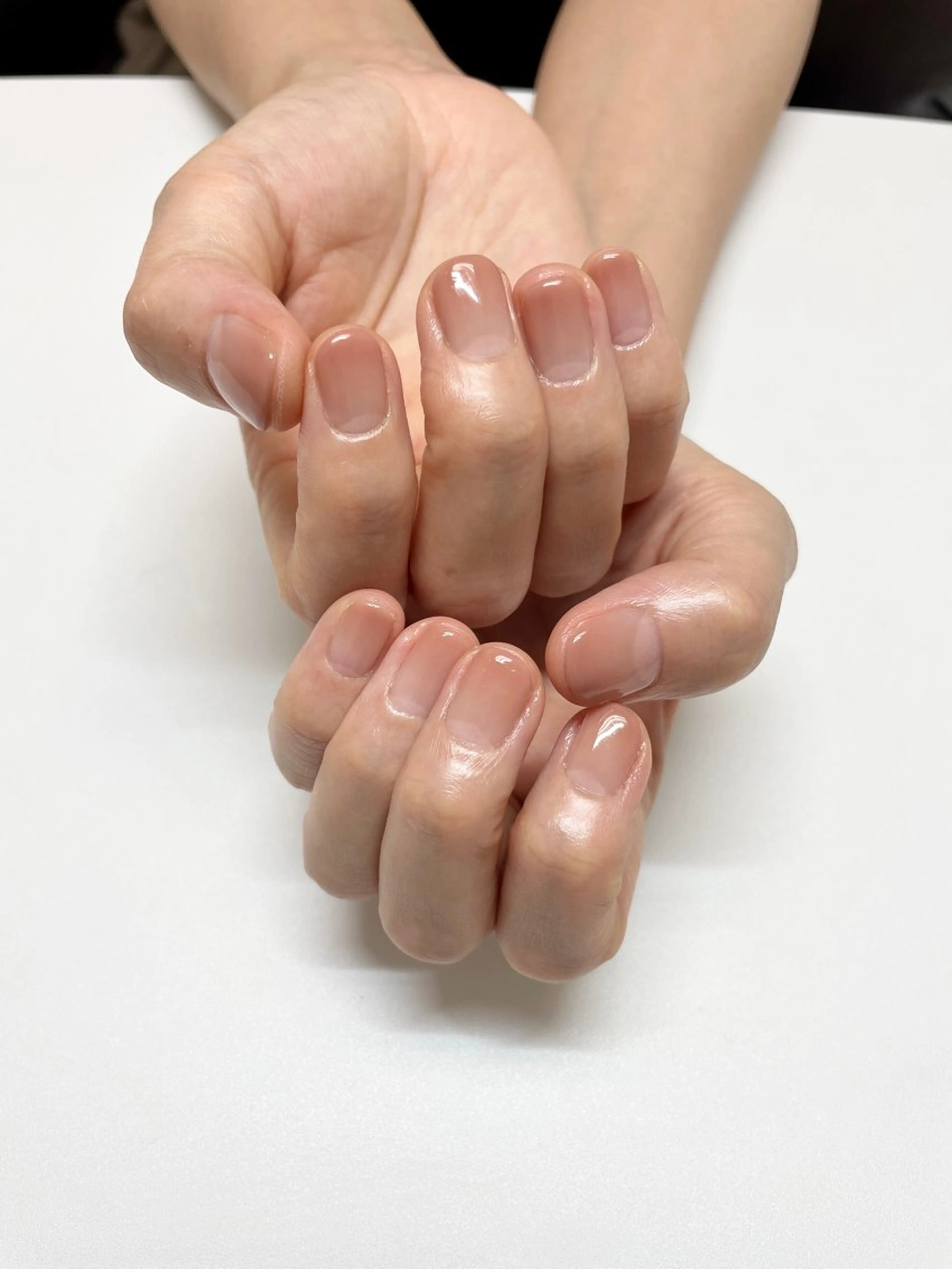 【美フォルム＋伸びても綺麗なまま】グラデーションネイルの写真