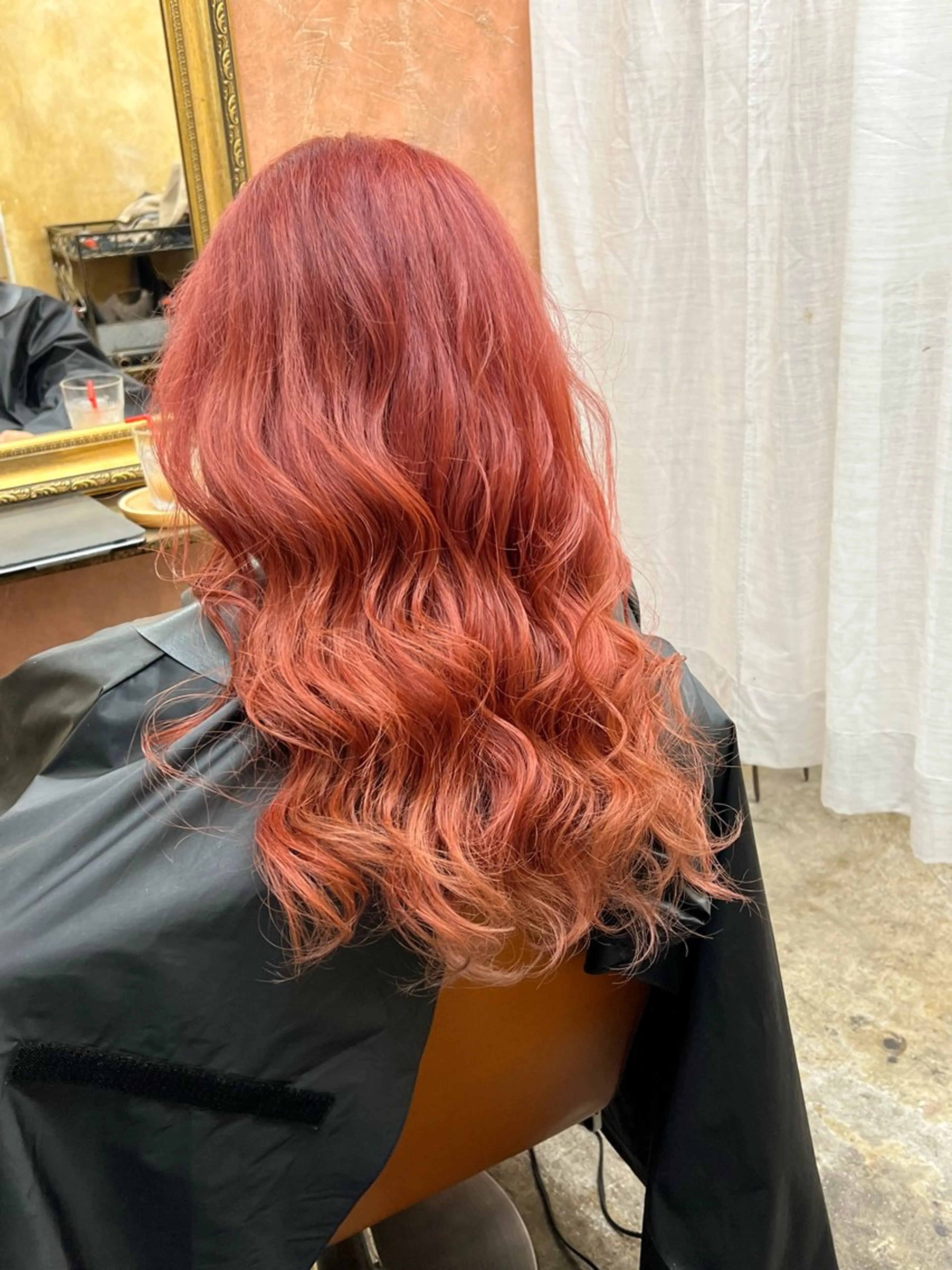 セミロング カラー ヘアカラー トリートメント ともざねゆか UniQのヘアスタイル