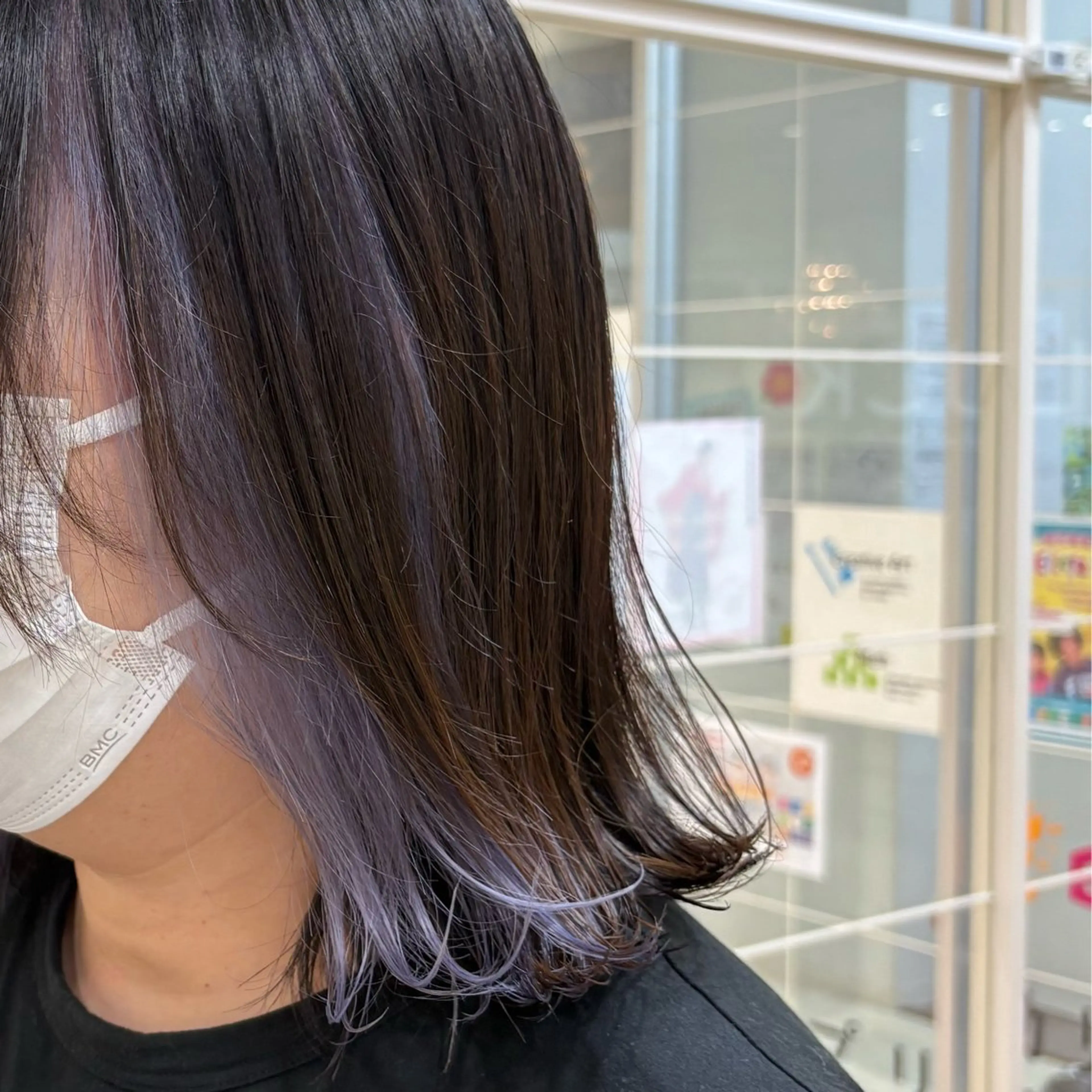 ミディアム カラー ヘアカラー アカネ/暖色カラー /ボブ🪐🧡のヘアスタイル