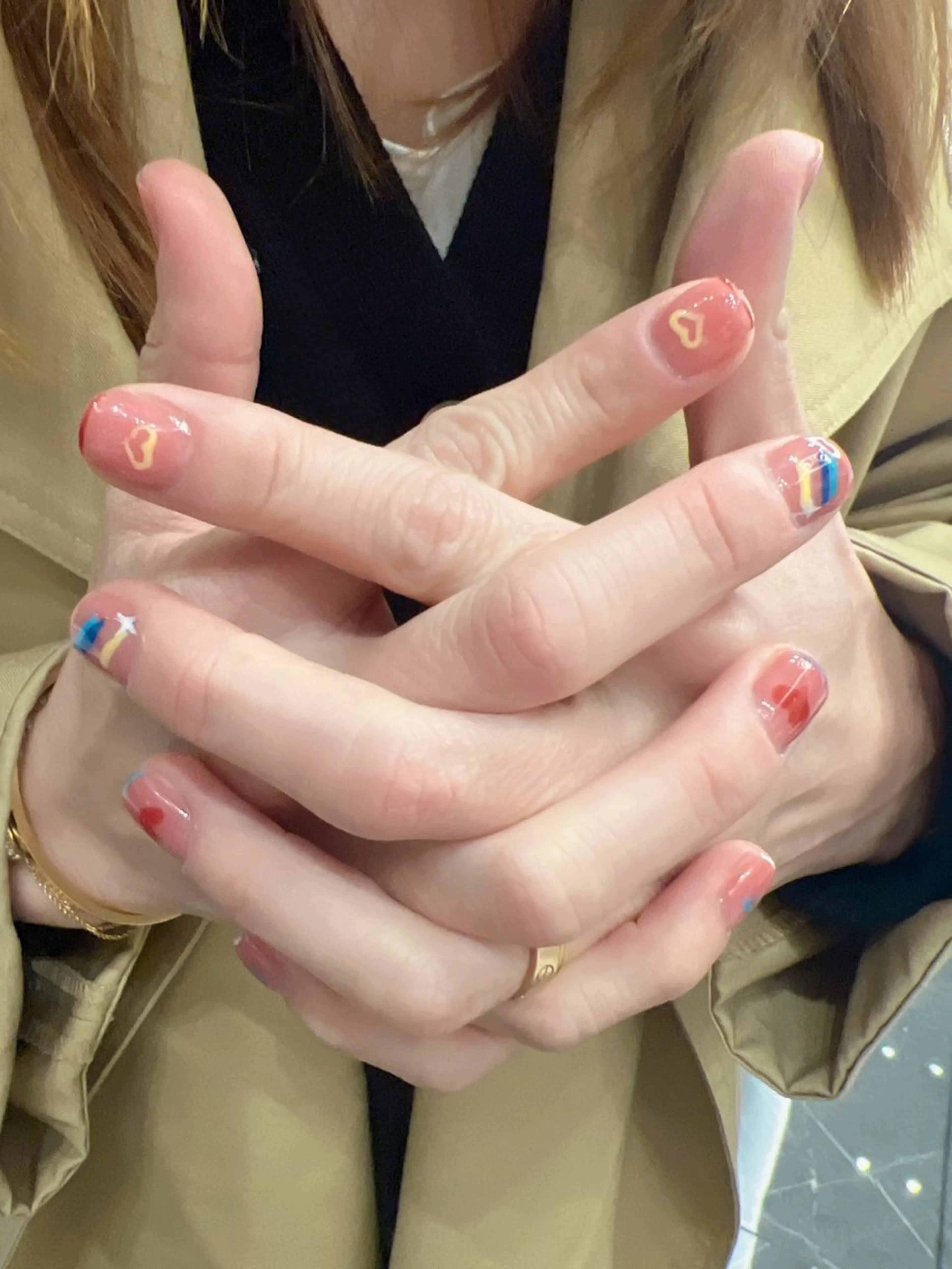 ハンドネイルの写真