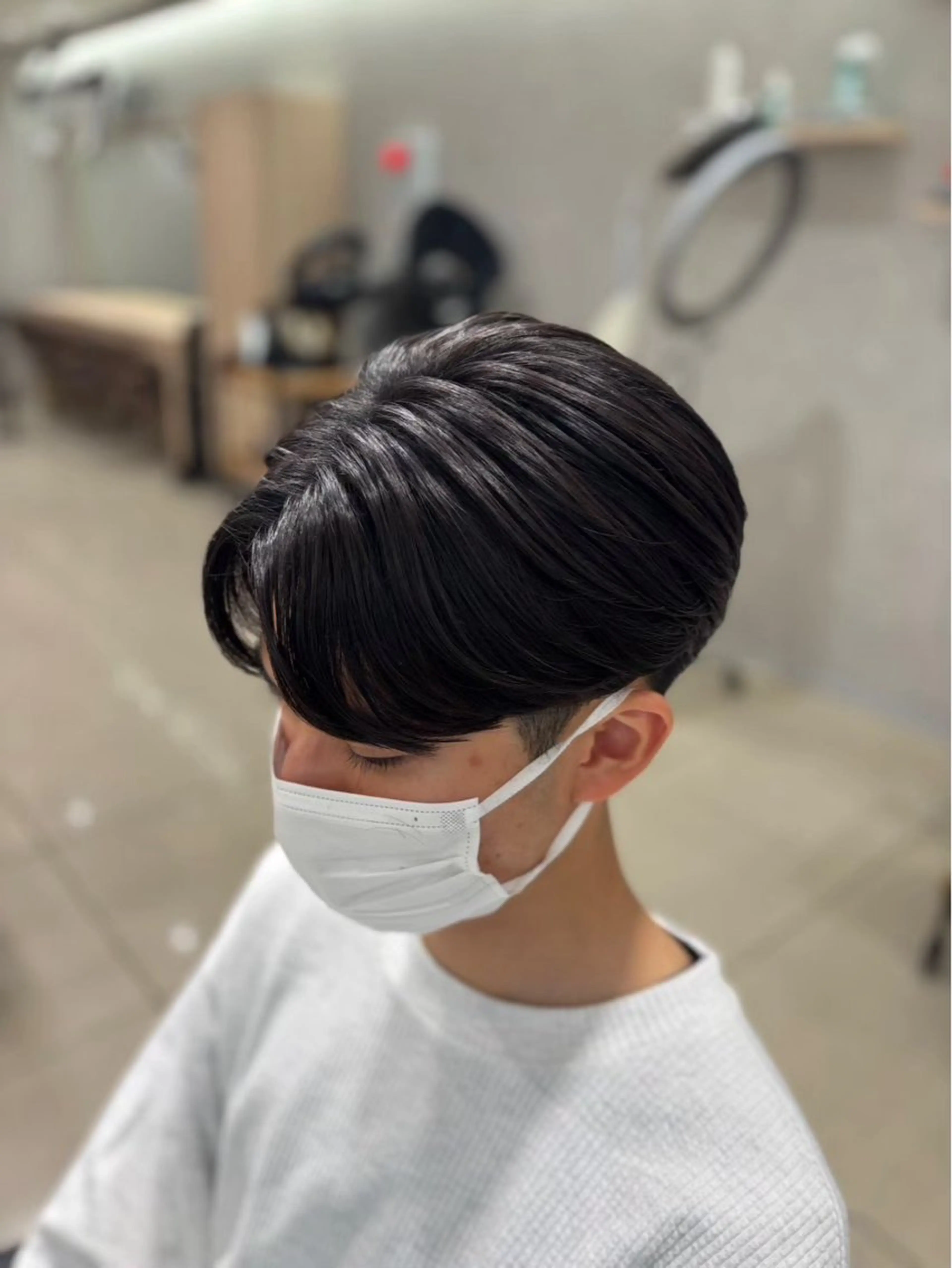 メンズ メンズカラーモデル 募集中 古内嵐史のヘアスタイル