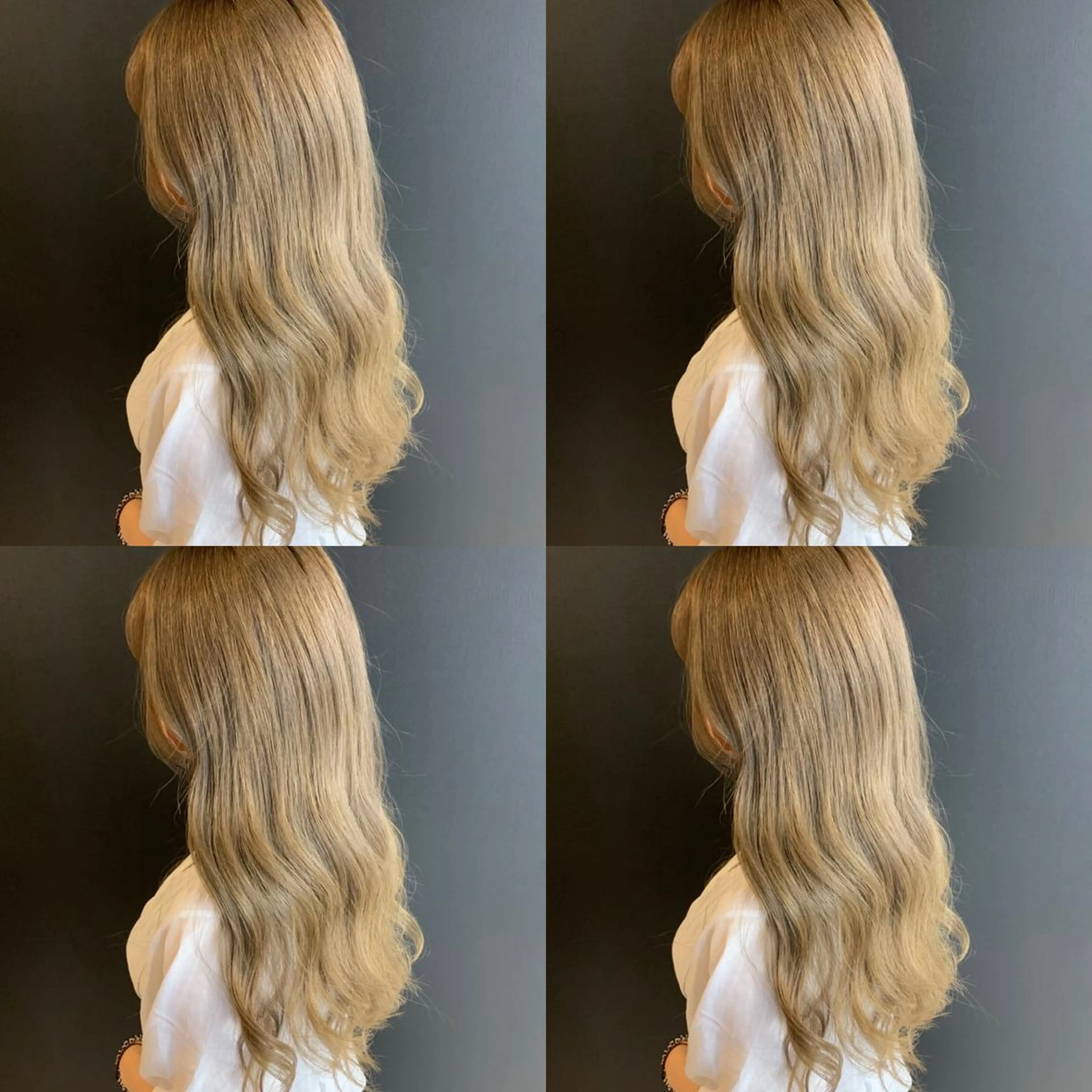 セミロング カラー ブラウンカラー ✨髪質改善✖︎韓国 レイヤー✨ナカムラのヘアスタイル