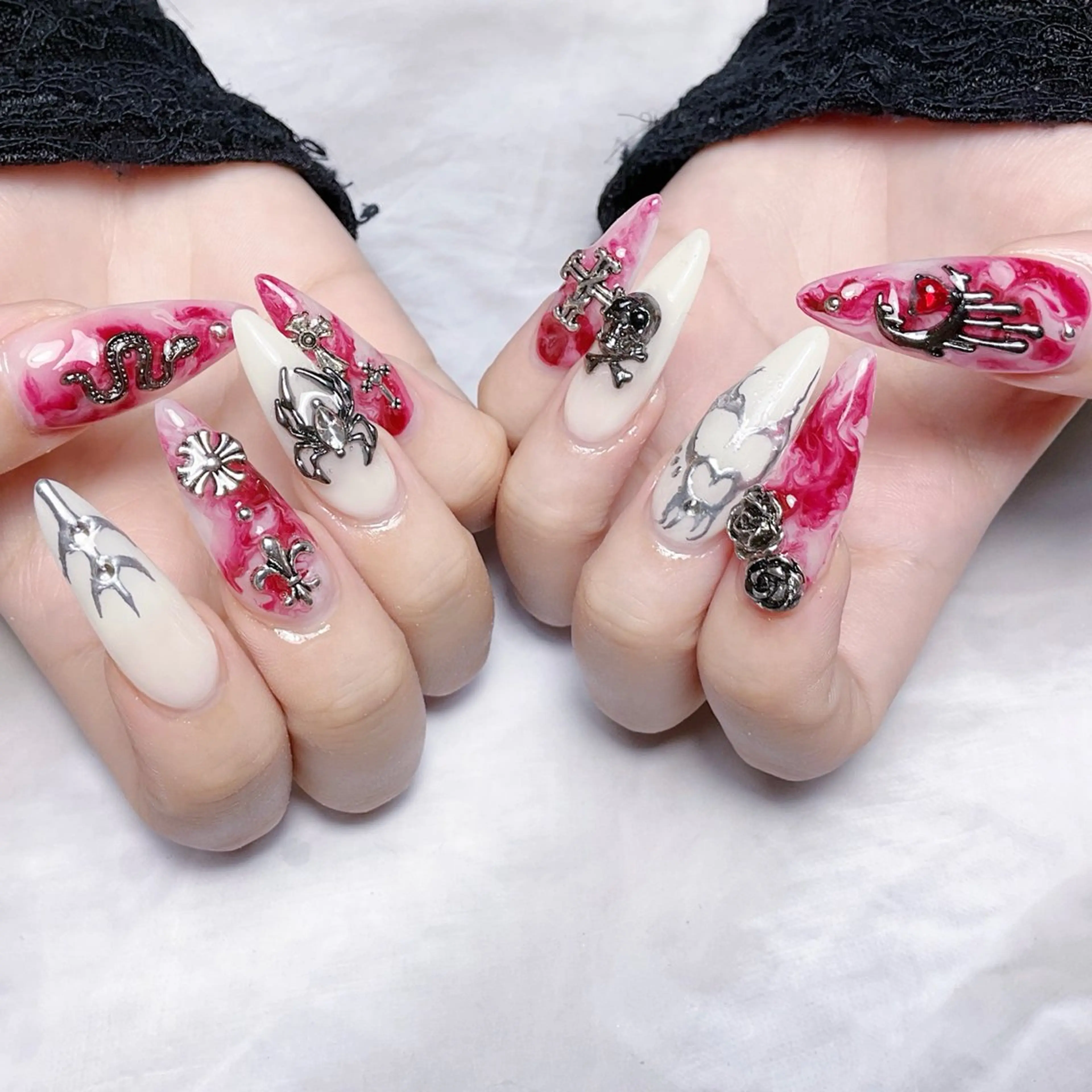 ネイル ハンドネイル 🌈Yun nail hyejin💋のネイルデザイン