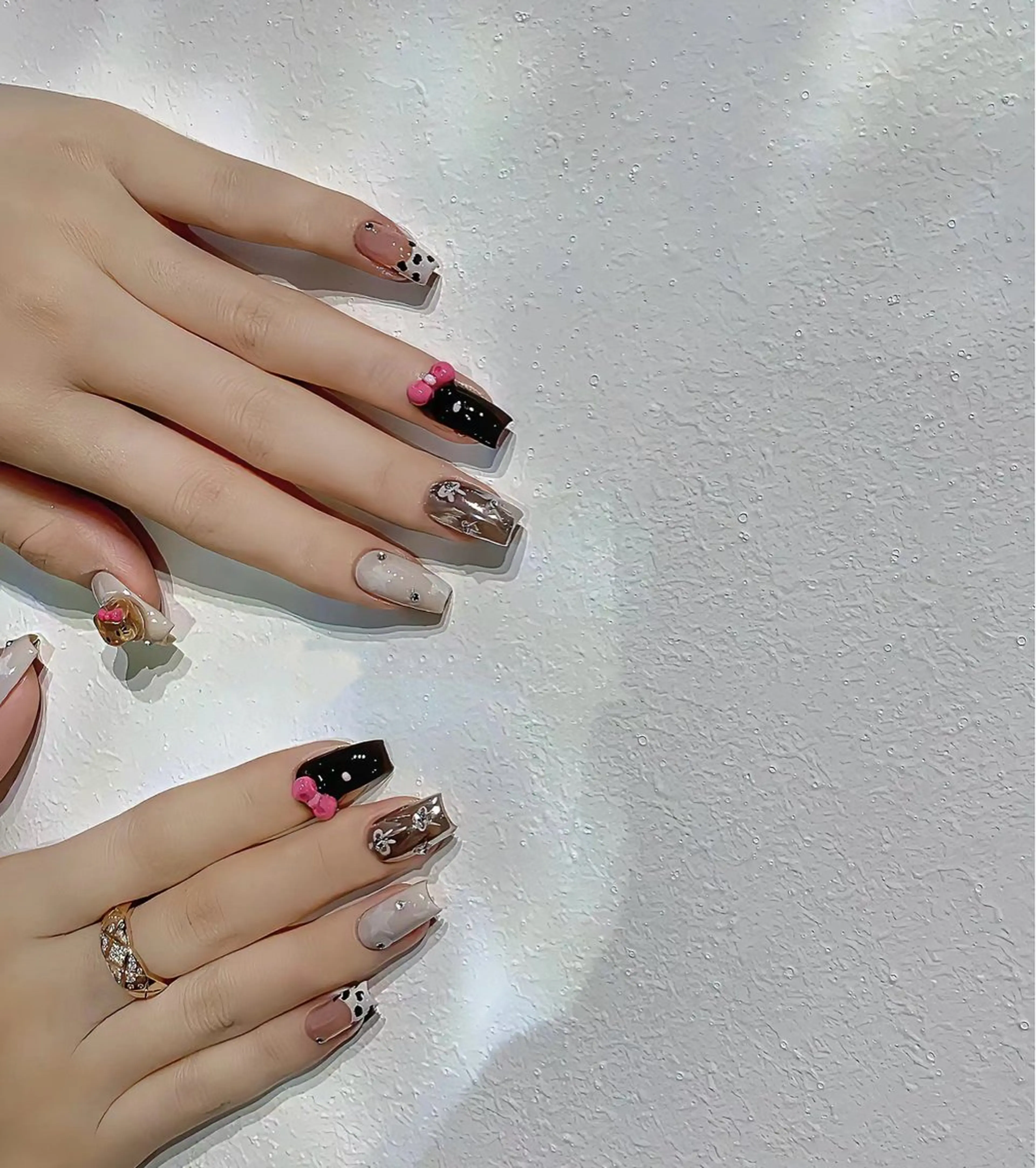 ネイル アートネイル フレンチネイル ハンドネイル BabyYouMi nailのネイルデザイン