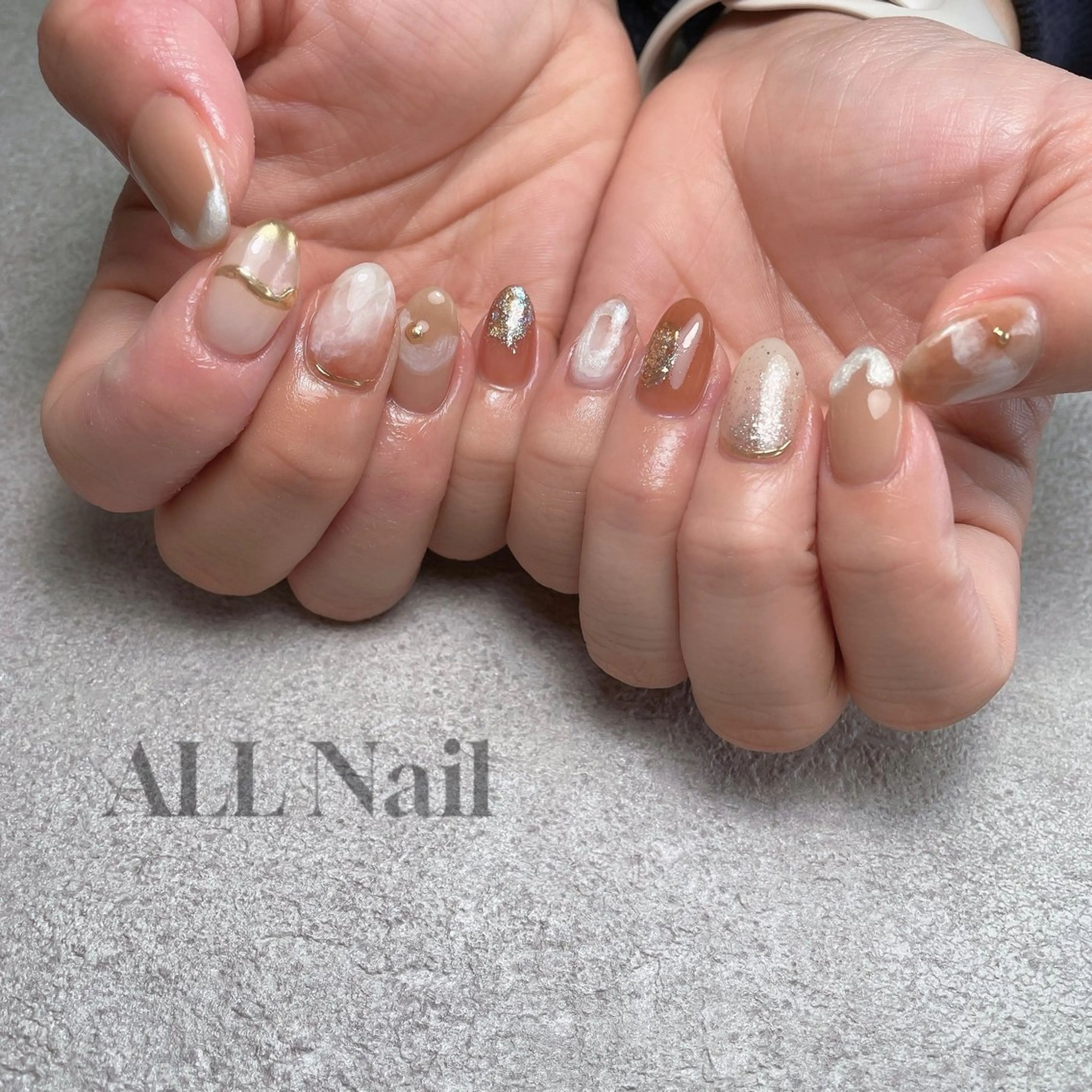 ネイル ニュアンスネイル 春ネイル ALL Nail &whiteningのその他イメージ