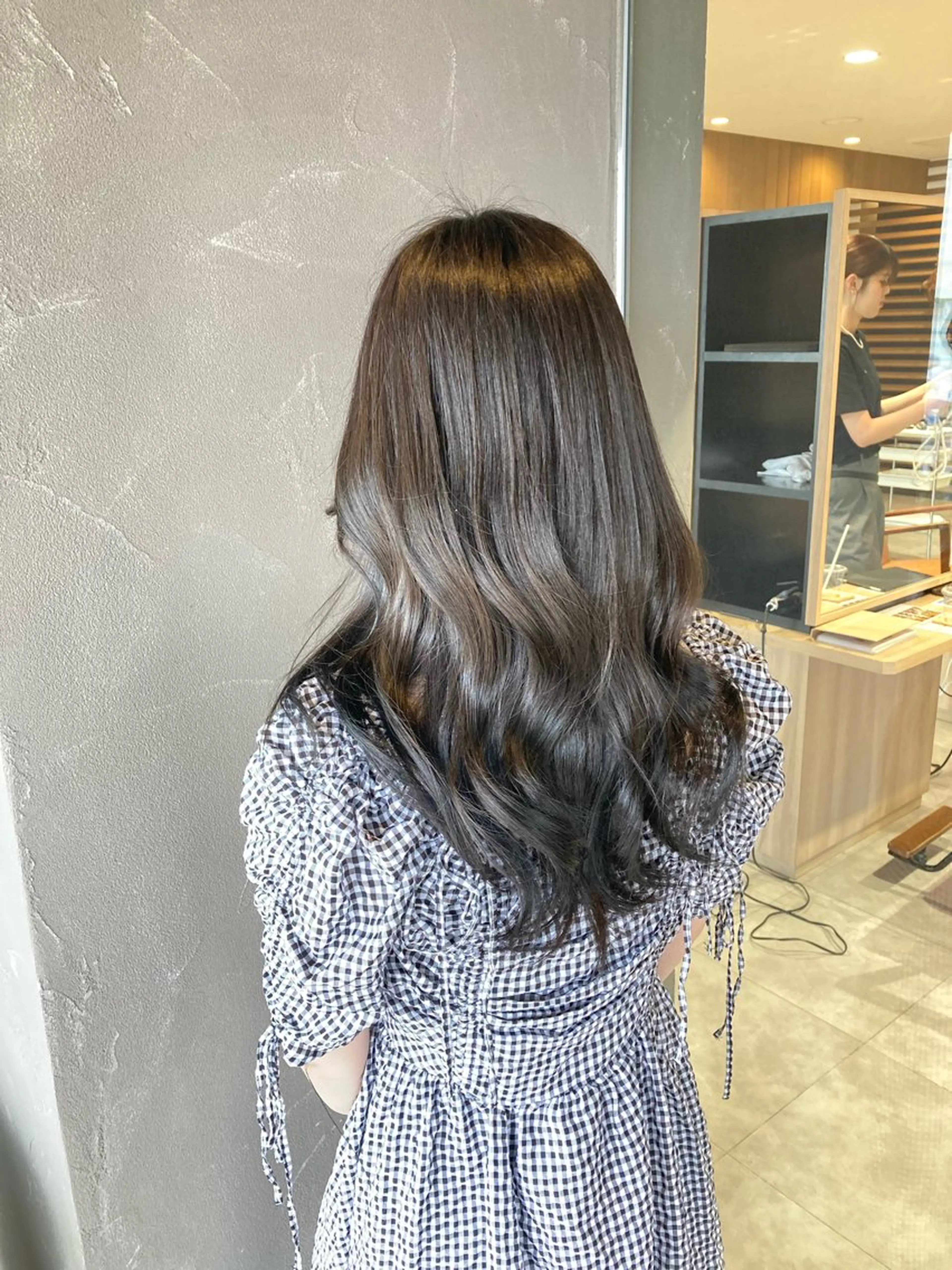 カラー 髪質改善/パパス 学南町/松島大己のヘアスタイル