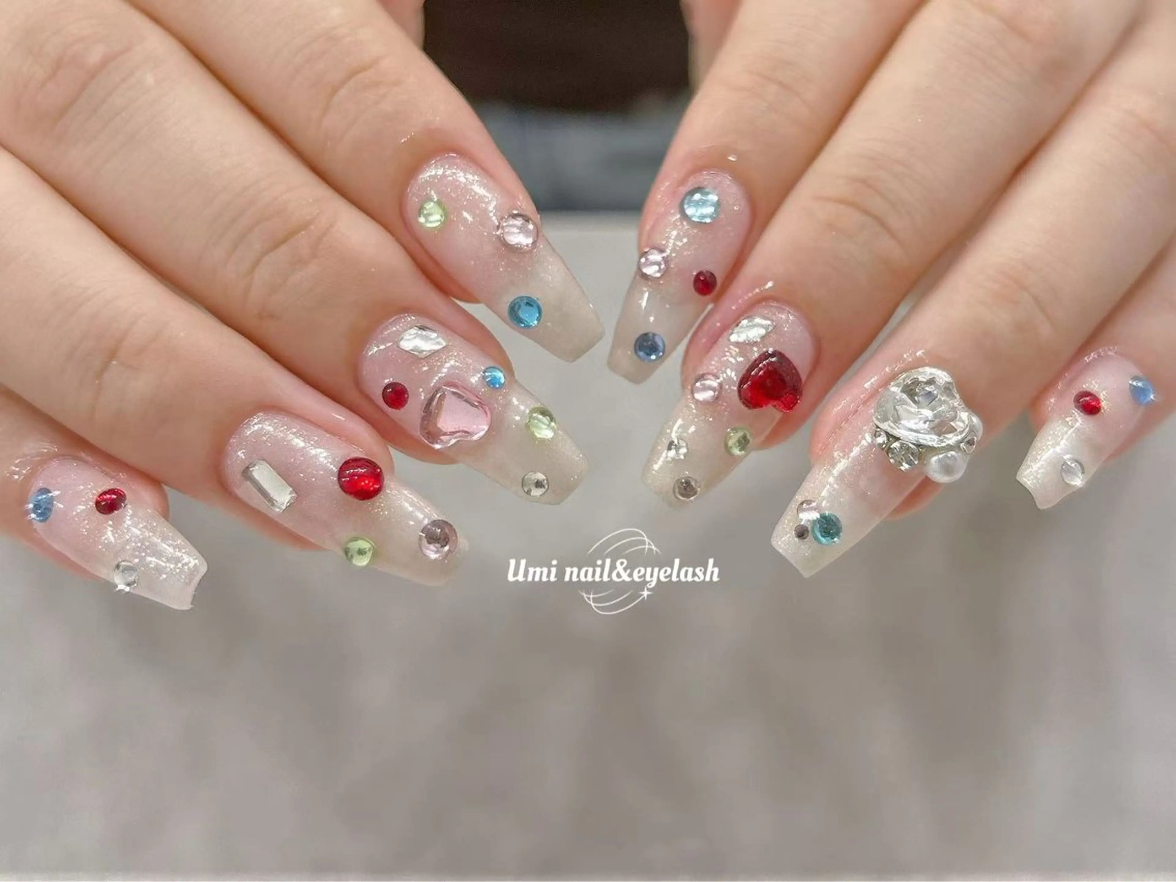 ネイル Uminail&eyelash所属・り このネイルデザイン