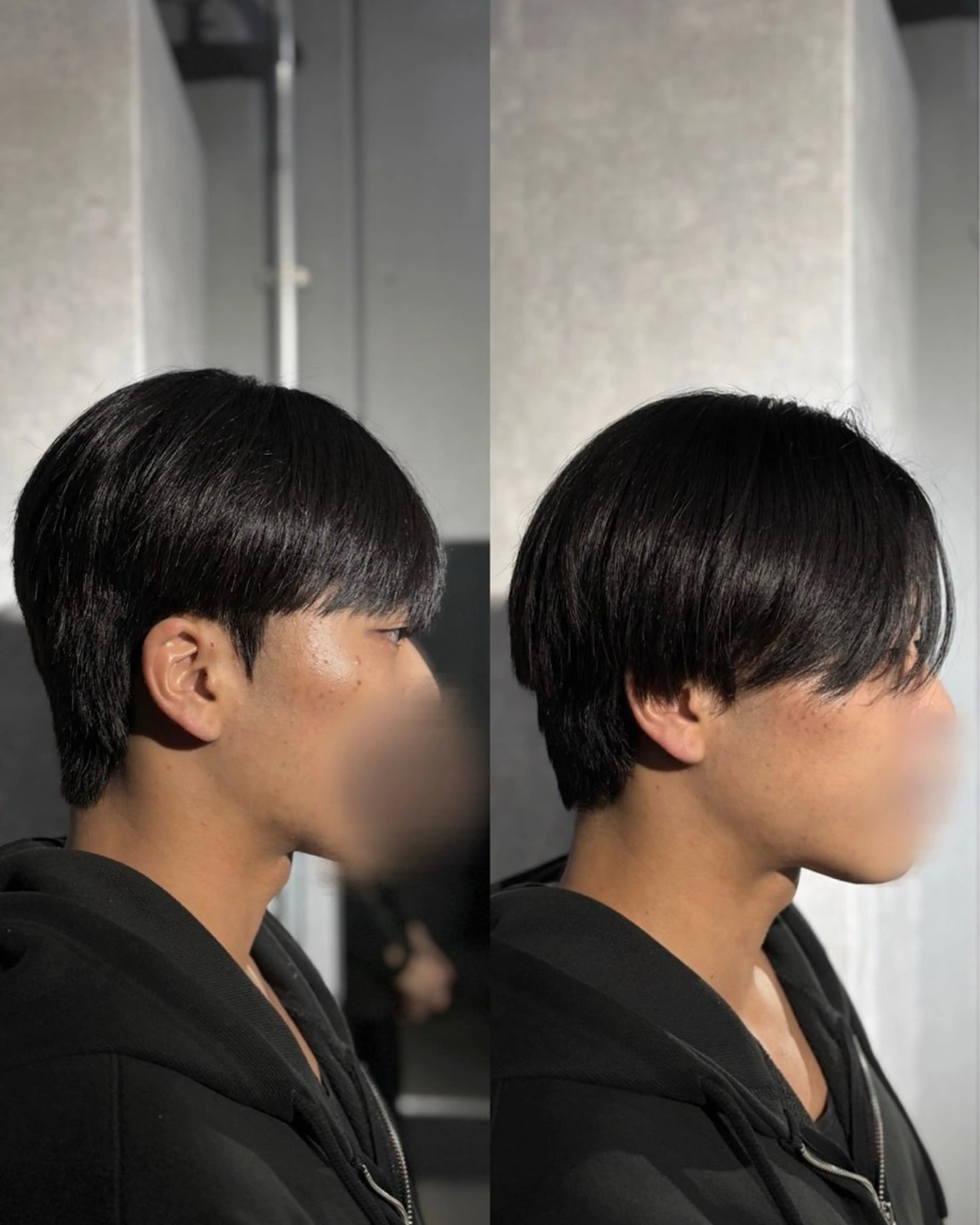 ショート パーマ メンズ 韓国メンズヘア/ ダウンパーマ/歩夢のヘアスタイル