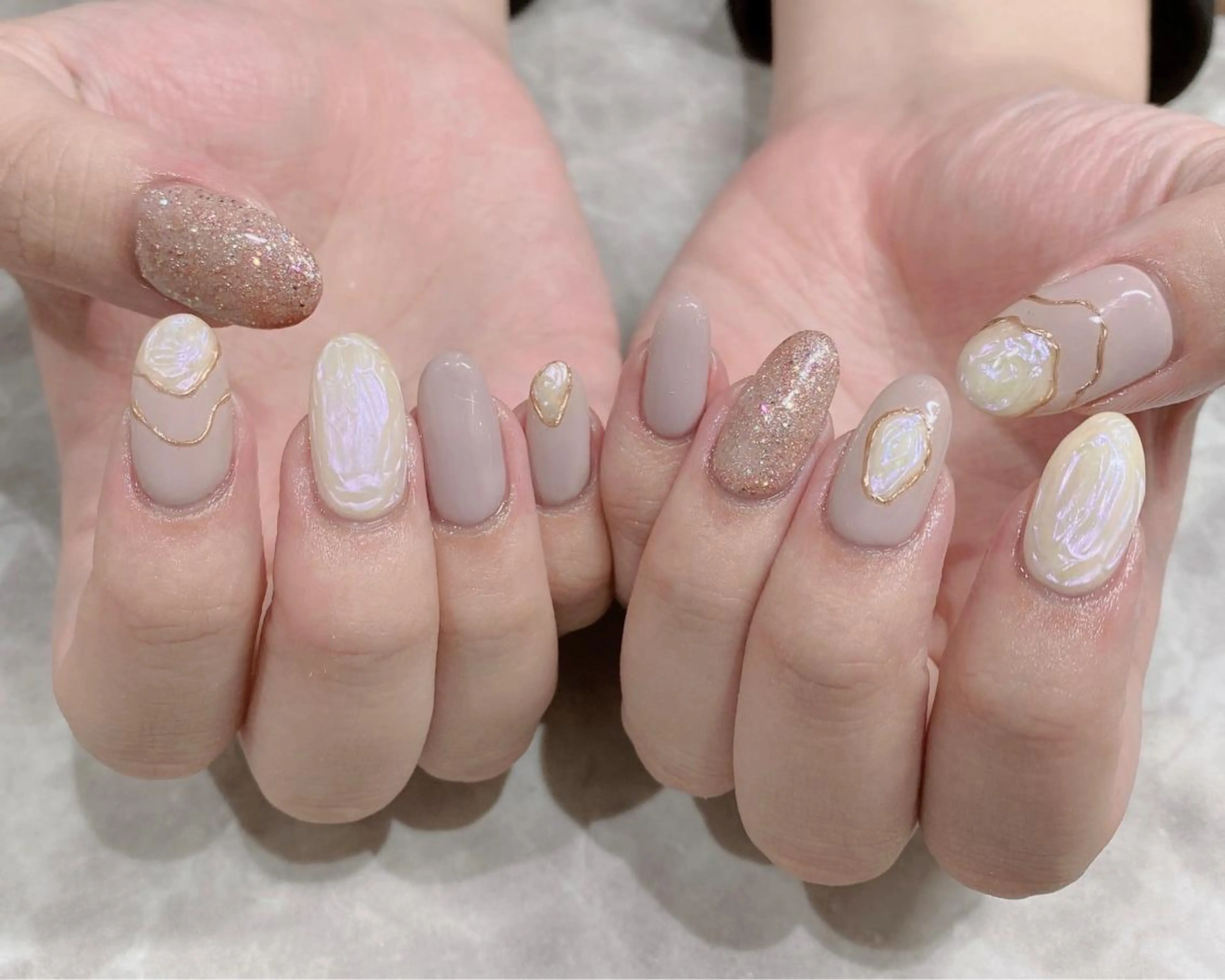 ネイル ハンドネイル NAIL Salon IP所属・長谷川 奈緒美のネイルデザイン