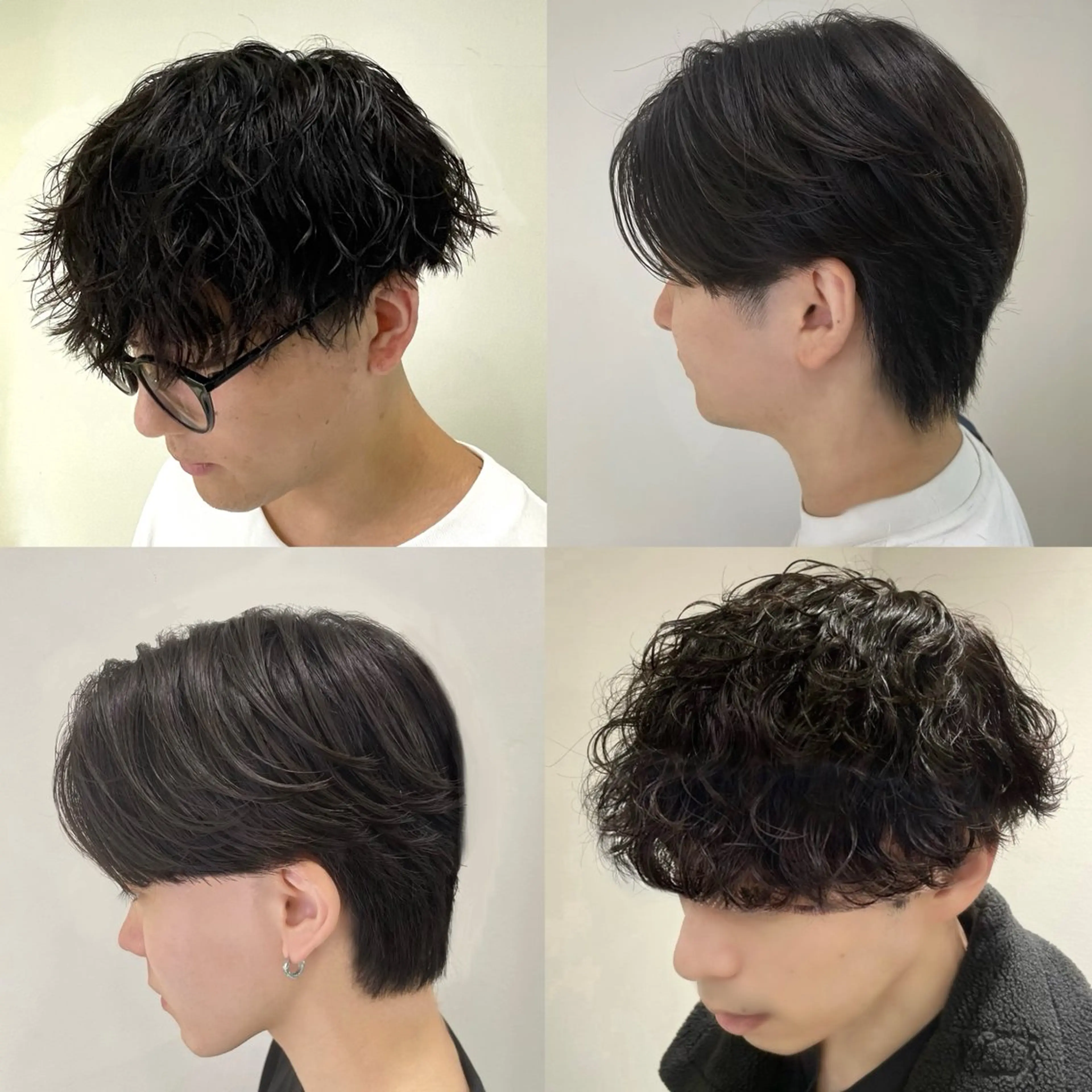 【ご新規様限定】骨格に合ったメンズカット＋ケアパーマ（波巻き・スパイラル可）の写真