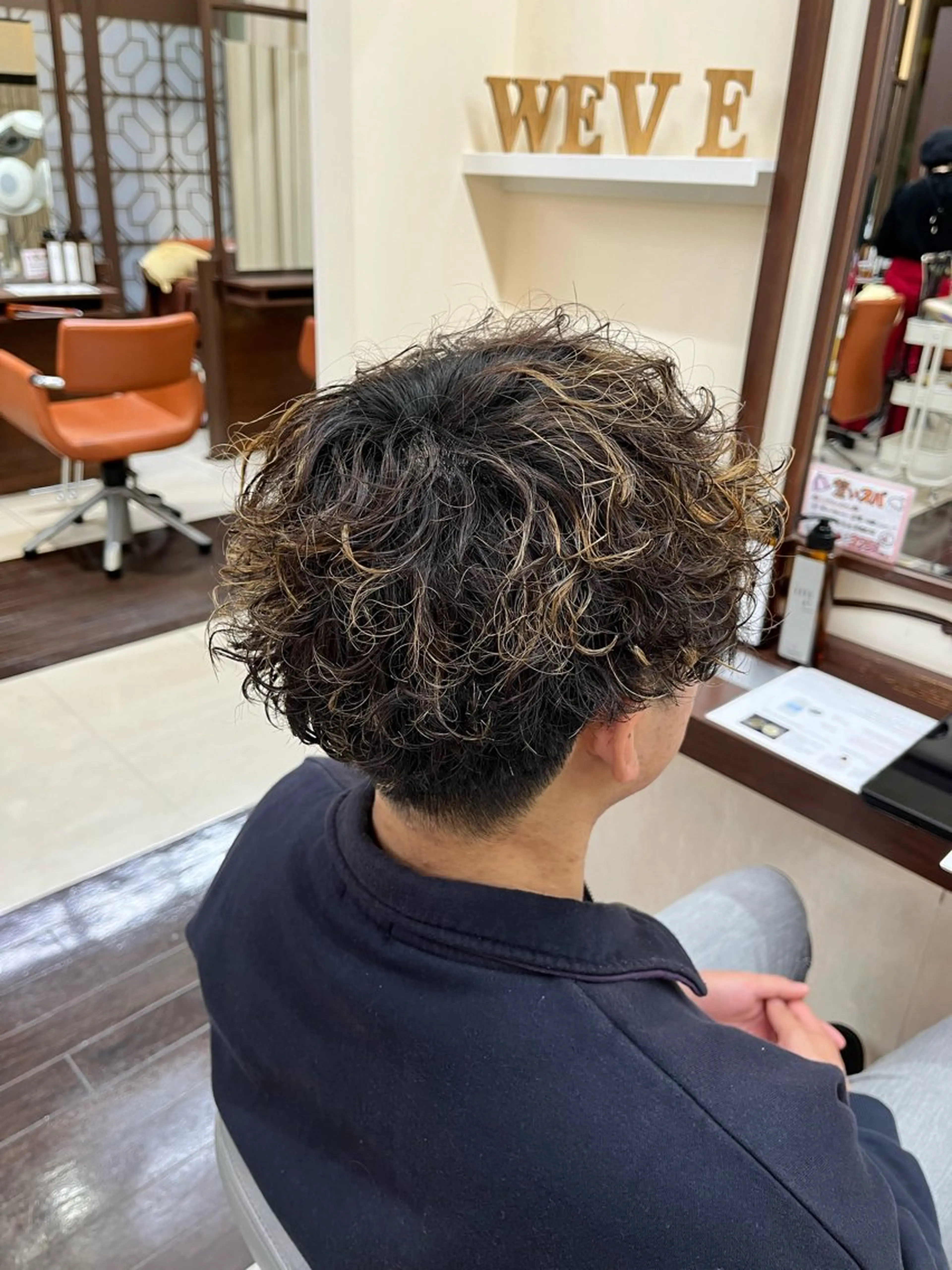 ショート パーマ メンズ マッシュ メンズパーマ 刈り上げ AROH  men's cut&men's perm 船橋店所属・🧊メンズ特化🧊 高木航希のヘアスタイル