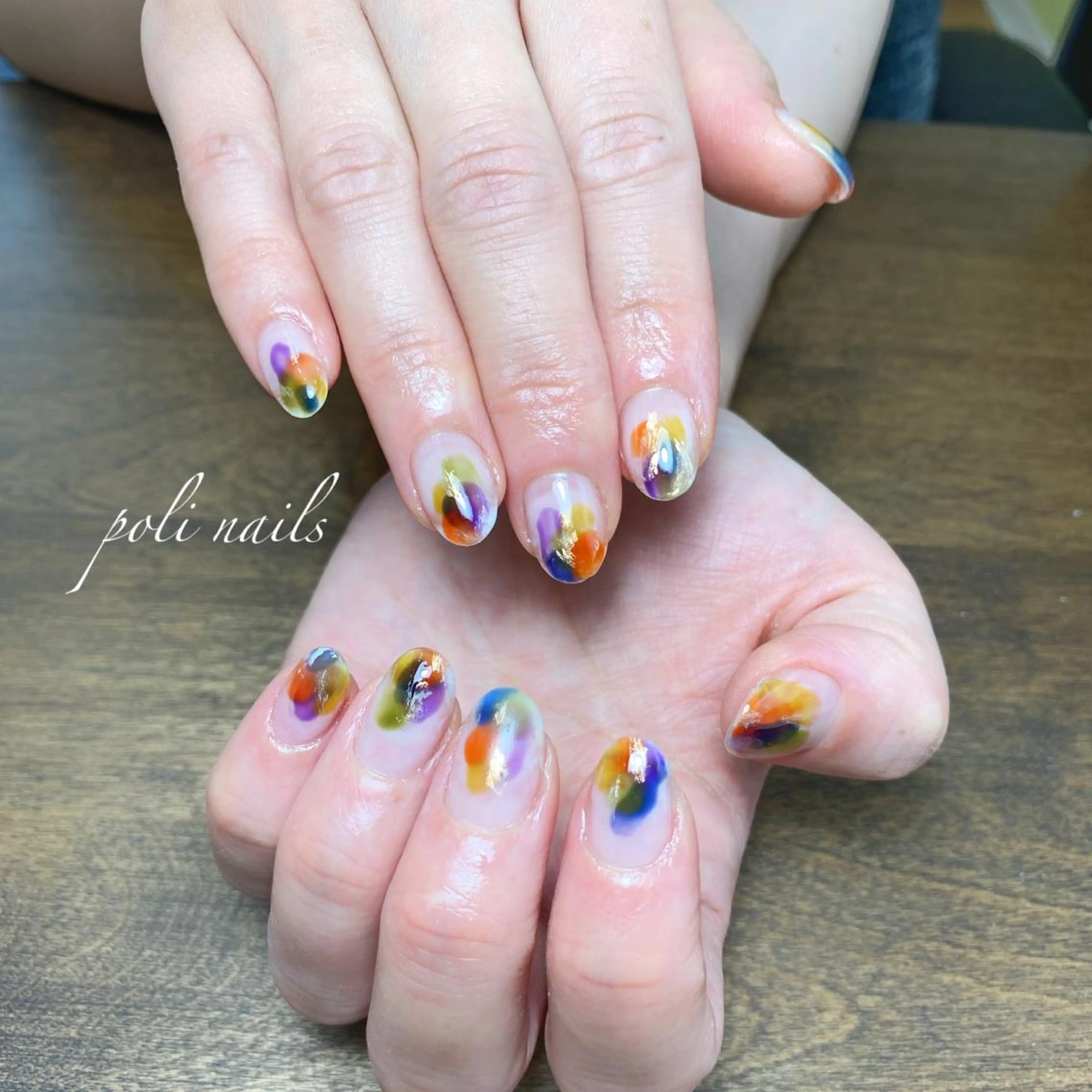 ネイル ハンドネイル poli nailsのネイルデザイン