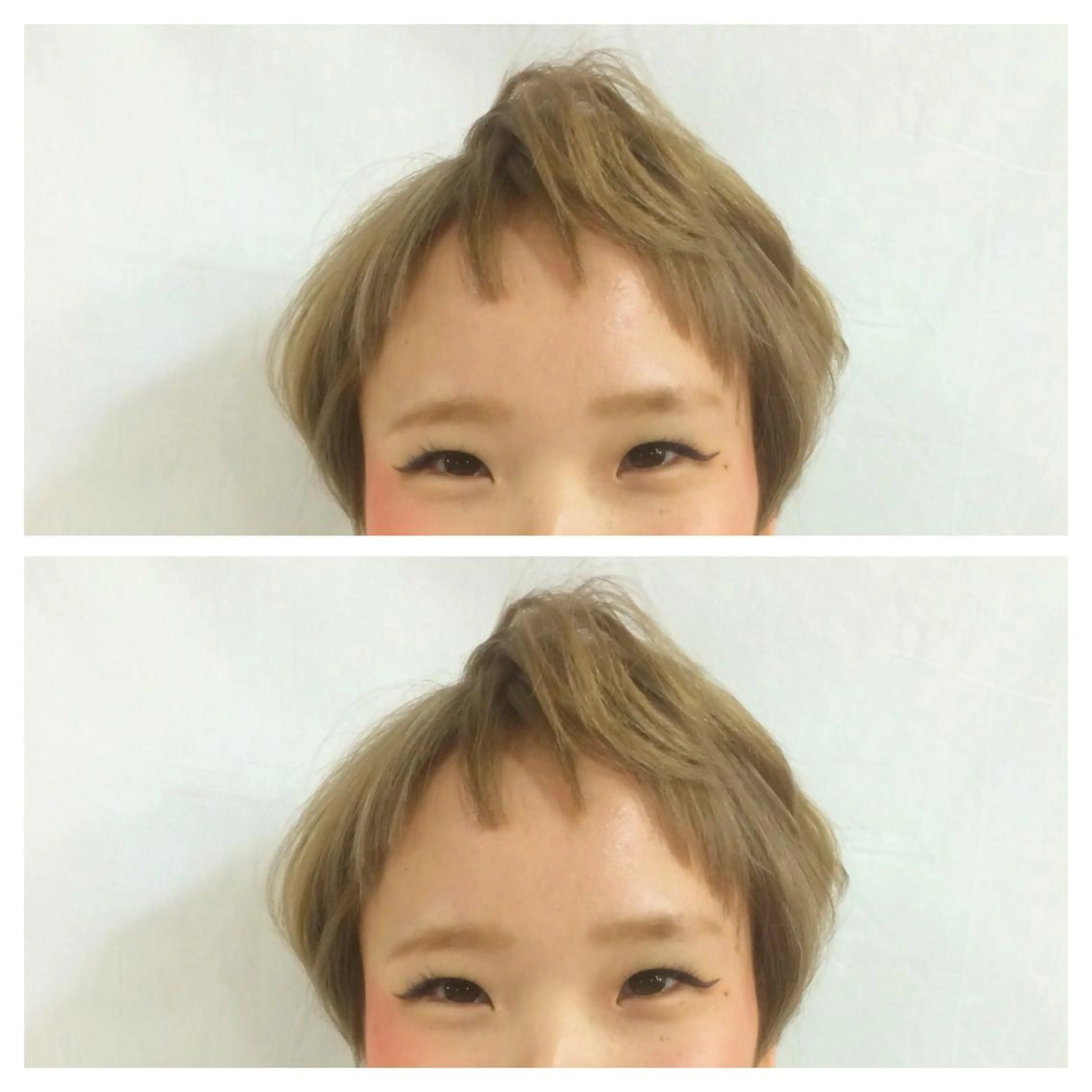 ショート カラー ベリーショート ベージュカラー ブリーチ ブロンド 外国人風カラー circus by KENJE 町田店のヘアスタイル