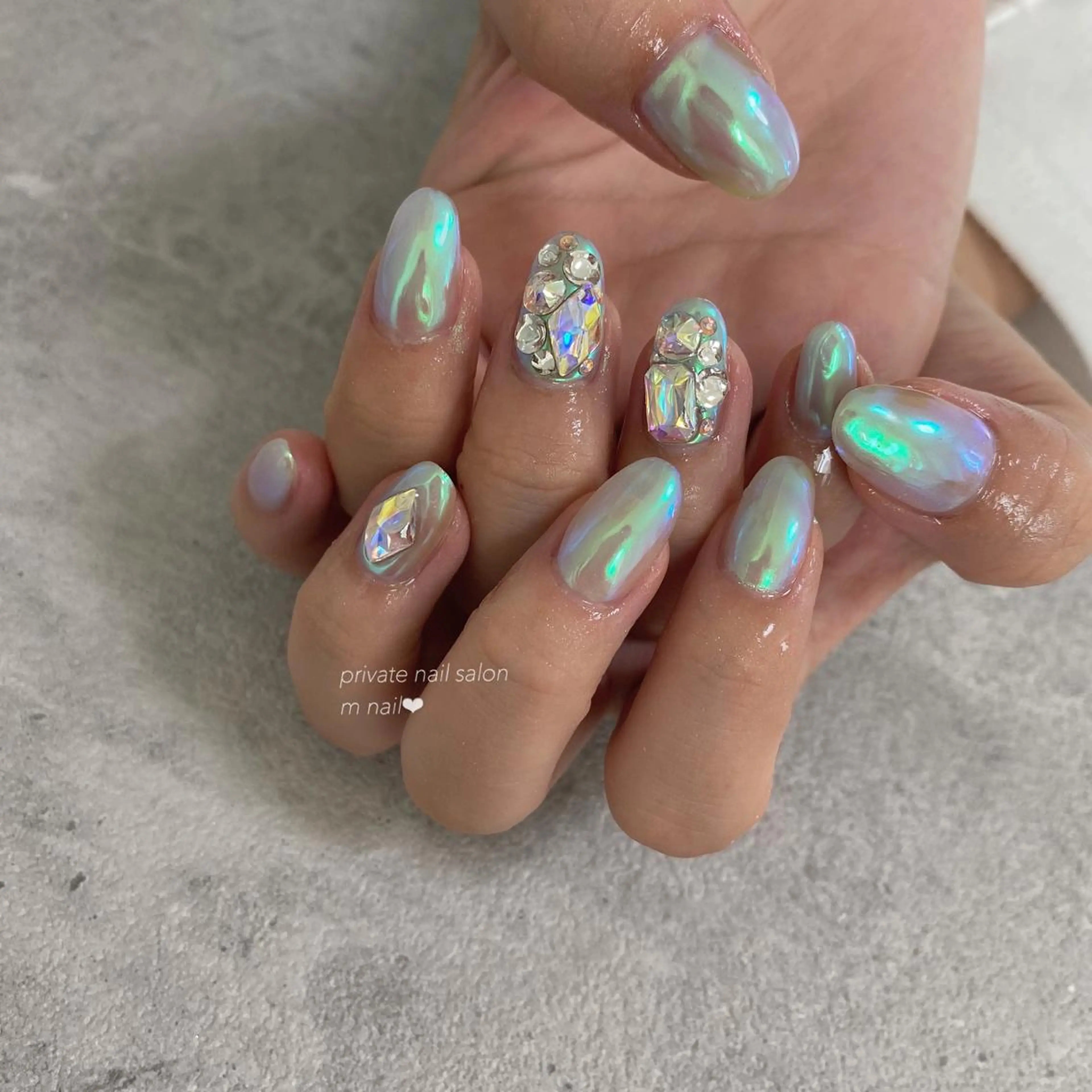 ネイル 韓国ネイル ハンドネイル 小河原 舞のネイルデザイン