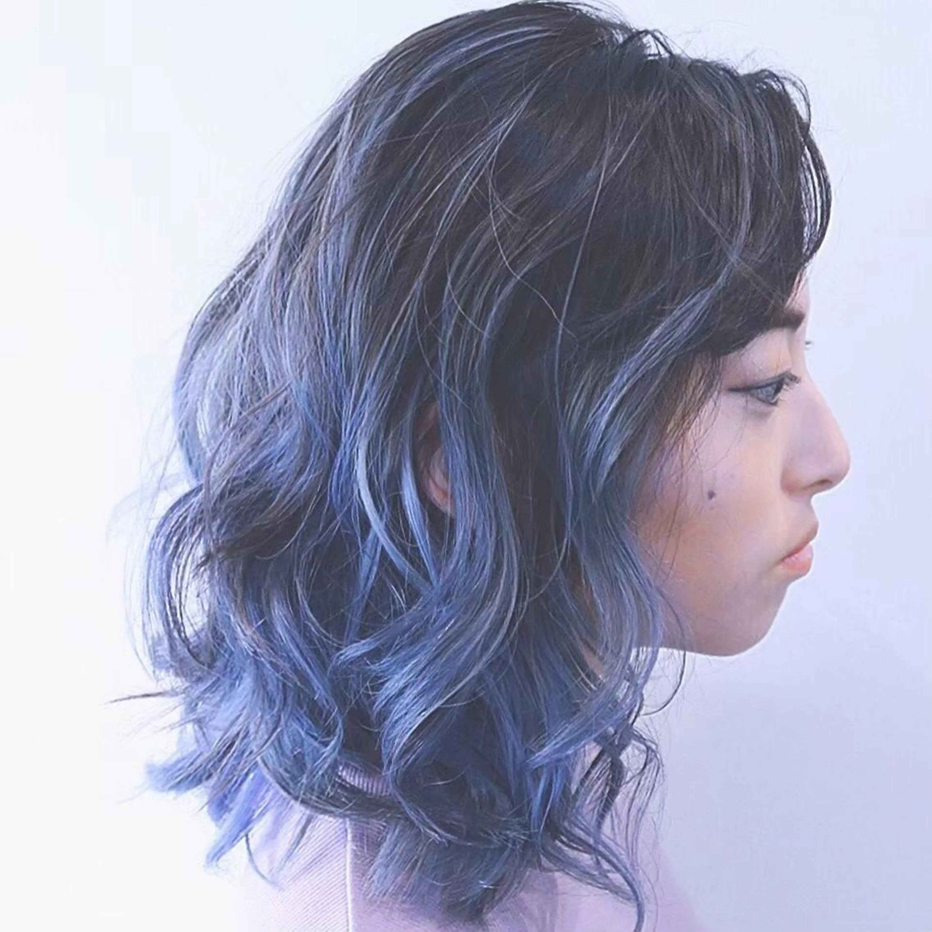 ミディアム カラー おおたけ あゆみのヘアスタイル
