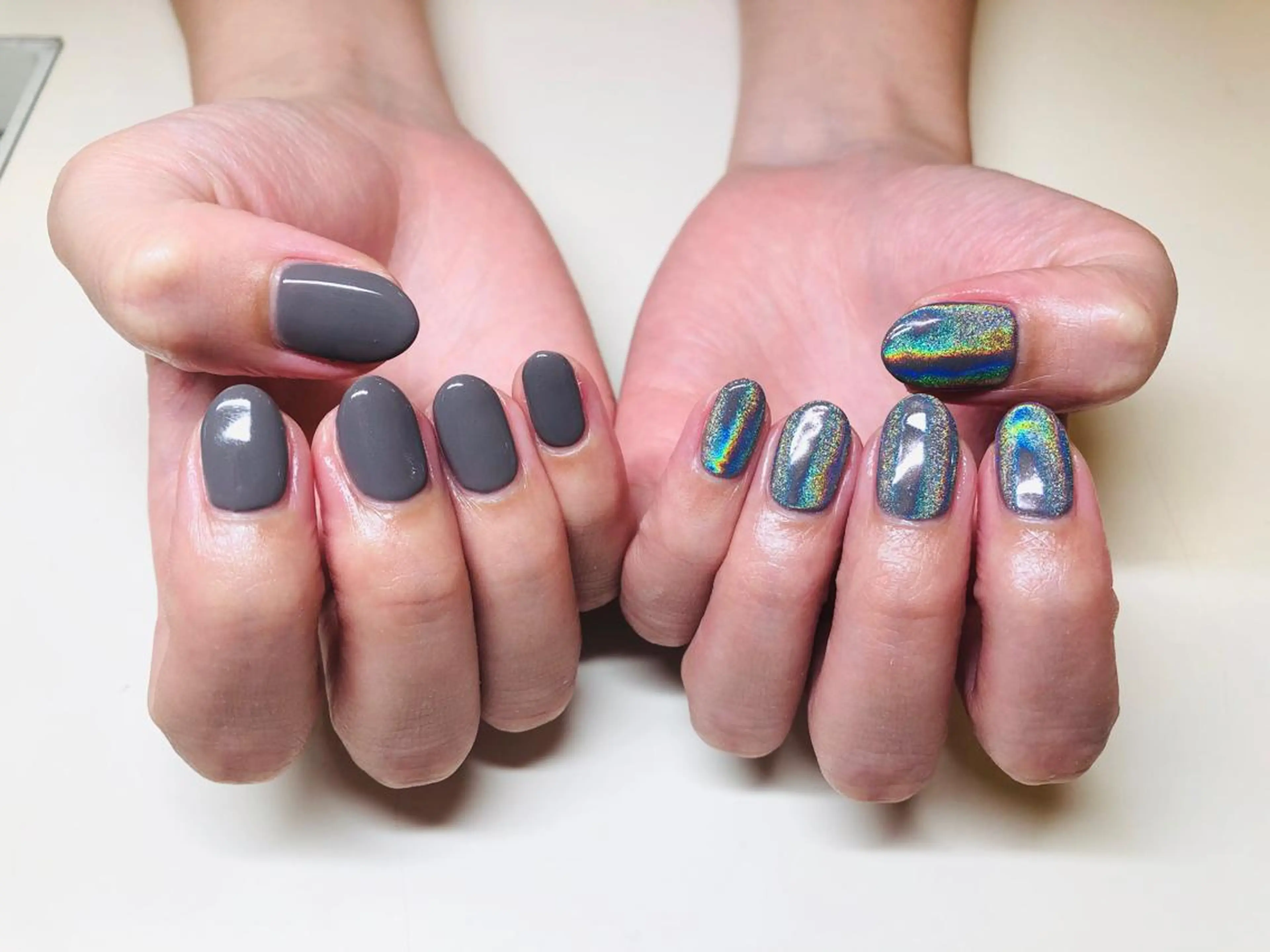 ネイル 持ち込み いちじゅう あおいのネイルデザイン