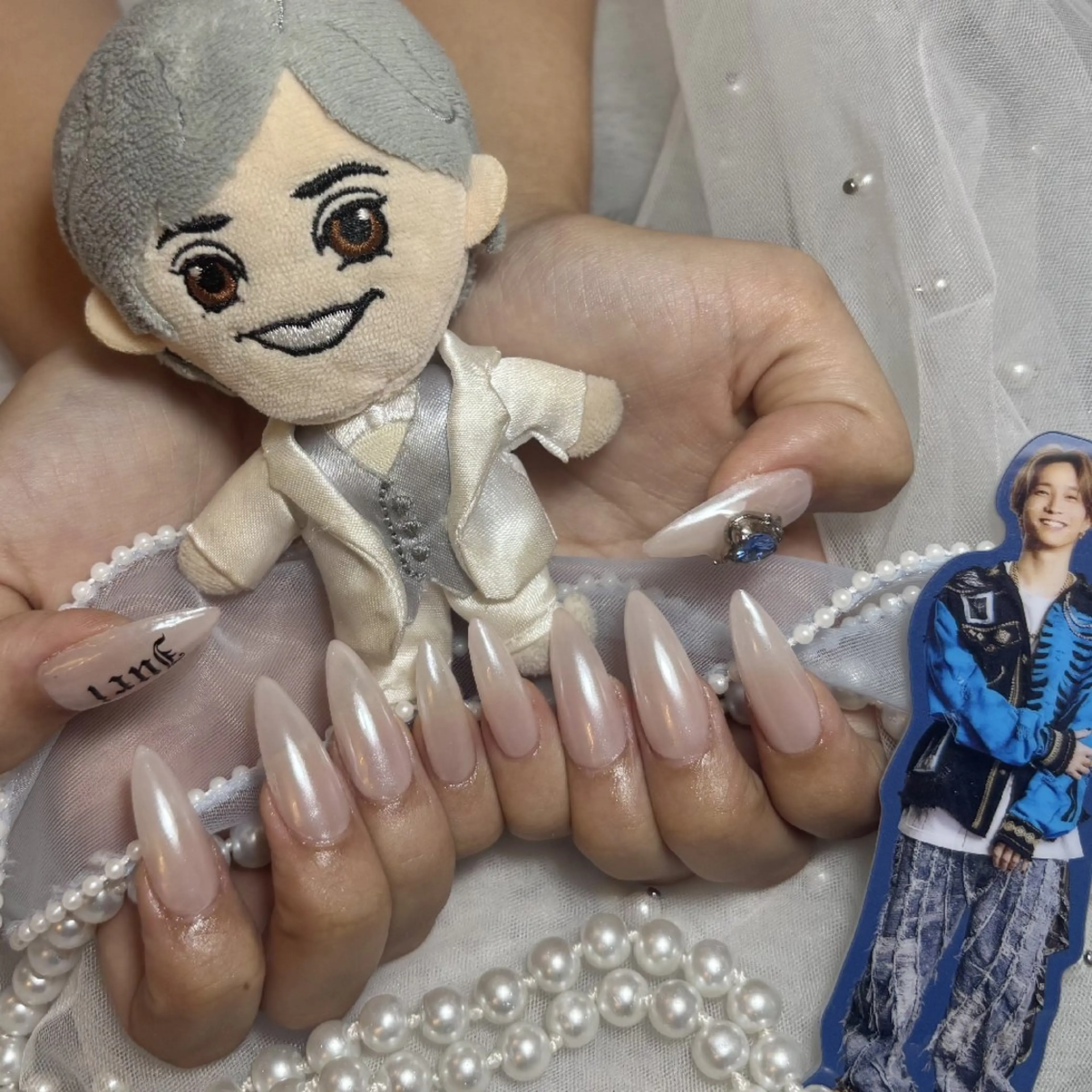 マグネット/ミラー/オーロラネイル🎀の写真