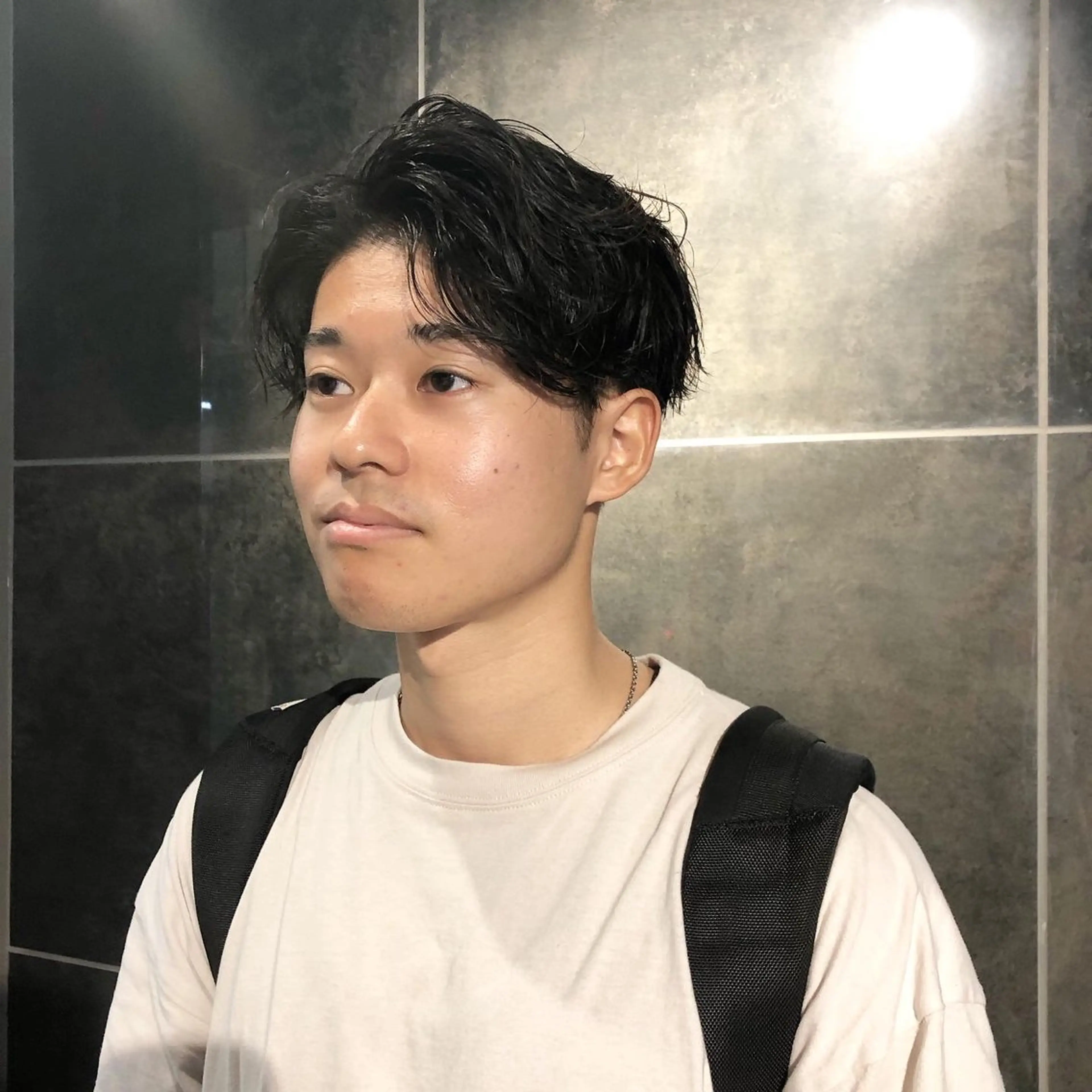 パーマ ヘアアレンジ メンズ カット パーマ トリートメント ヘアセット ainico+所属・メンズ特化✂️栗原 侑也のヘアスタイル