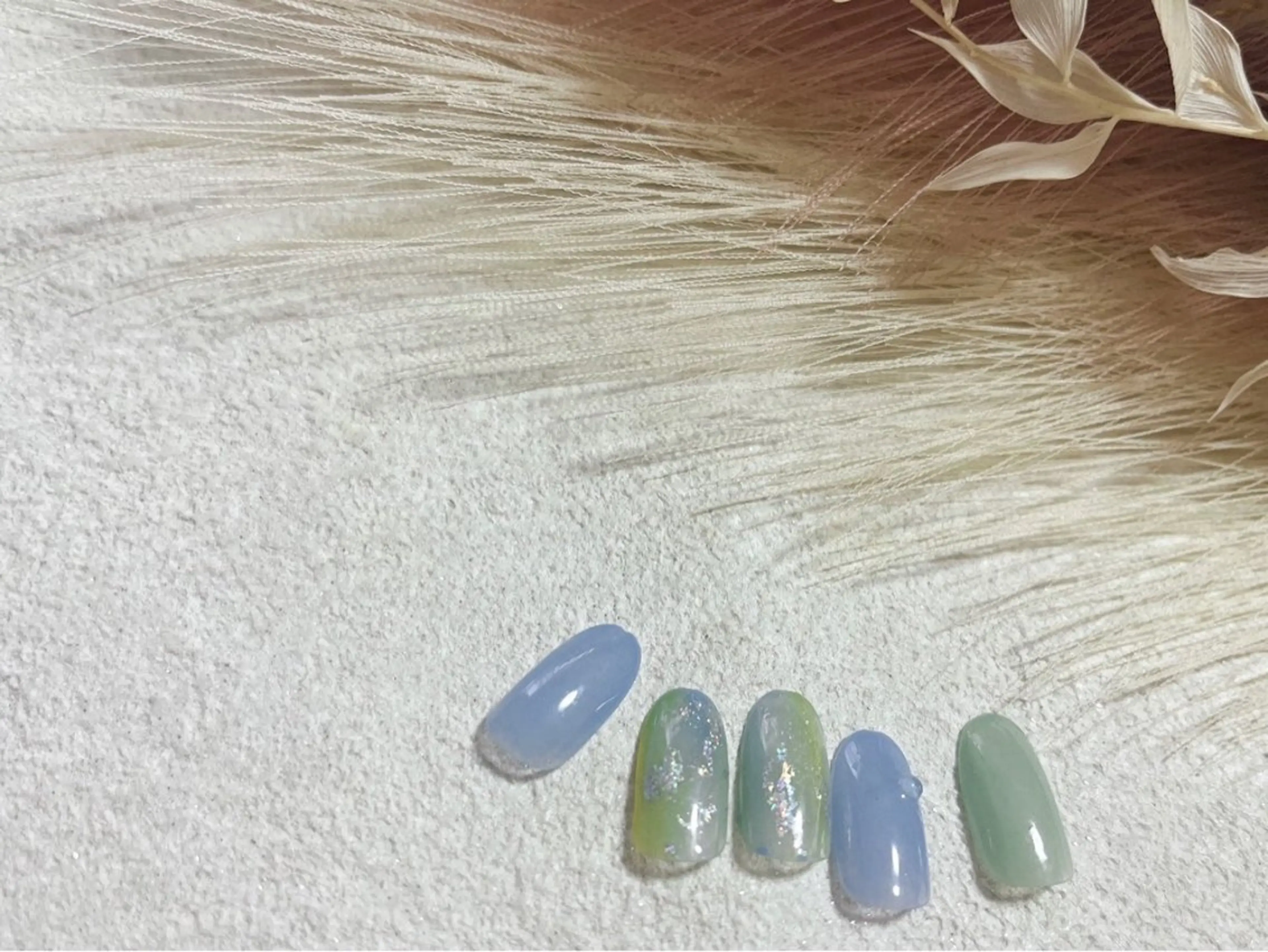 ネイル ジェルネイル メンズネイル ニュアンスネイル パラジェル 春ネイル kiki nail たまプラーザのネイルデザイン