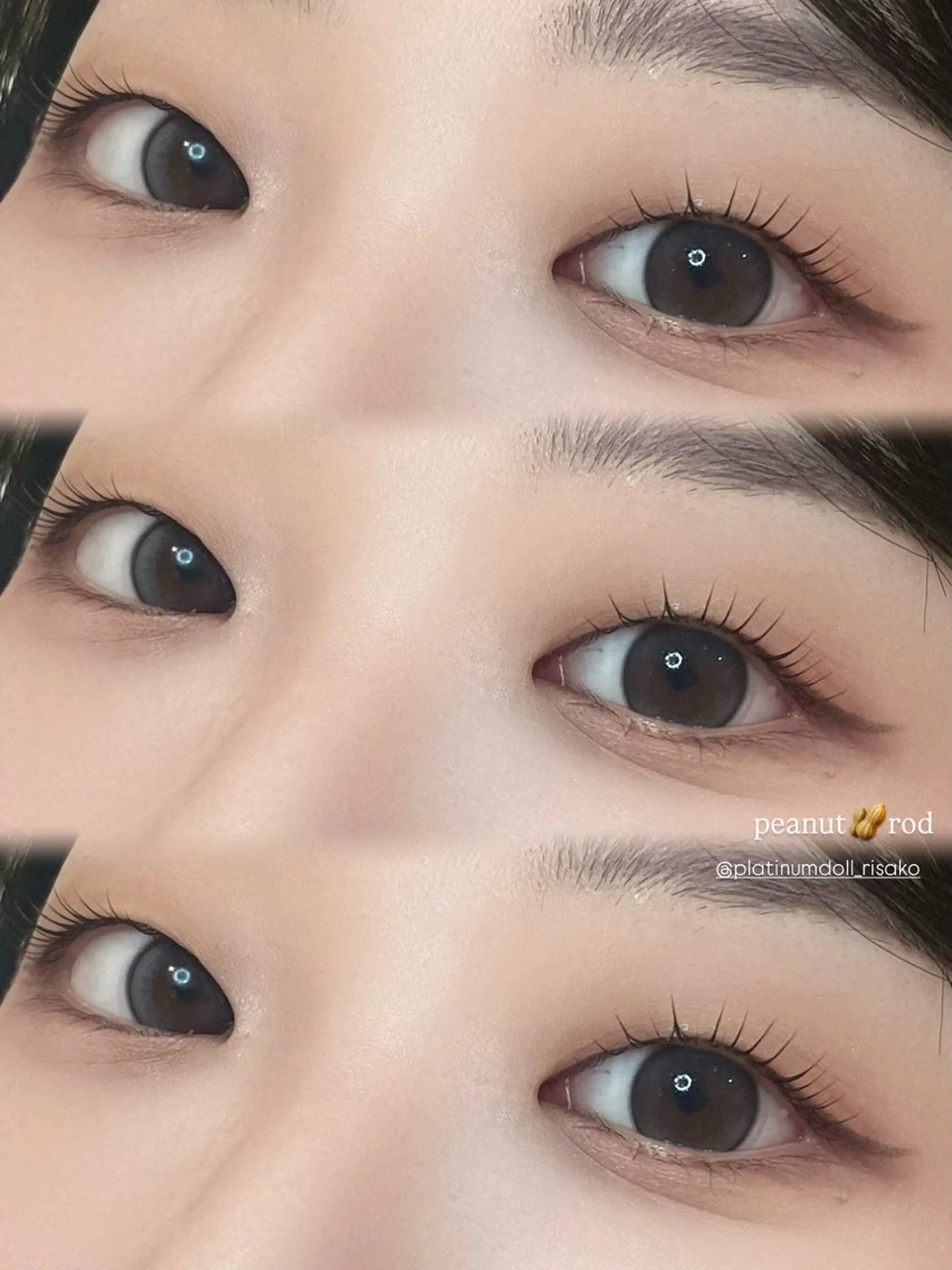 マツエク・マツパ 韓国風マツエク まつげパーマ マツパ 韓国風束感まつ毛 天王寺✧Risakoのマツエク・マツパデザイン