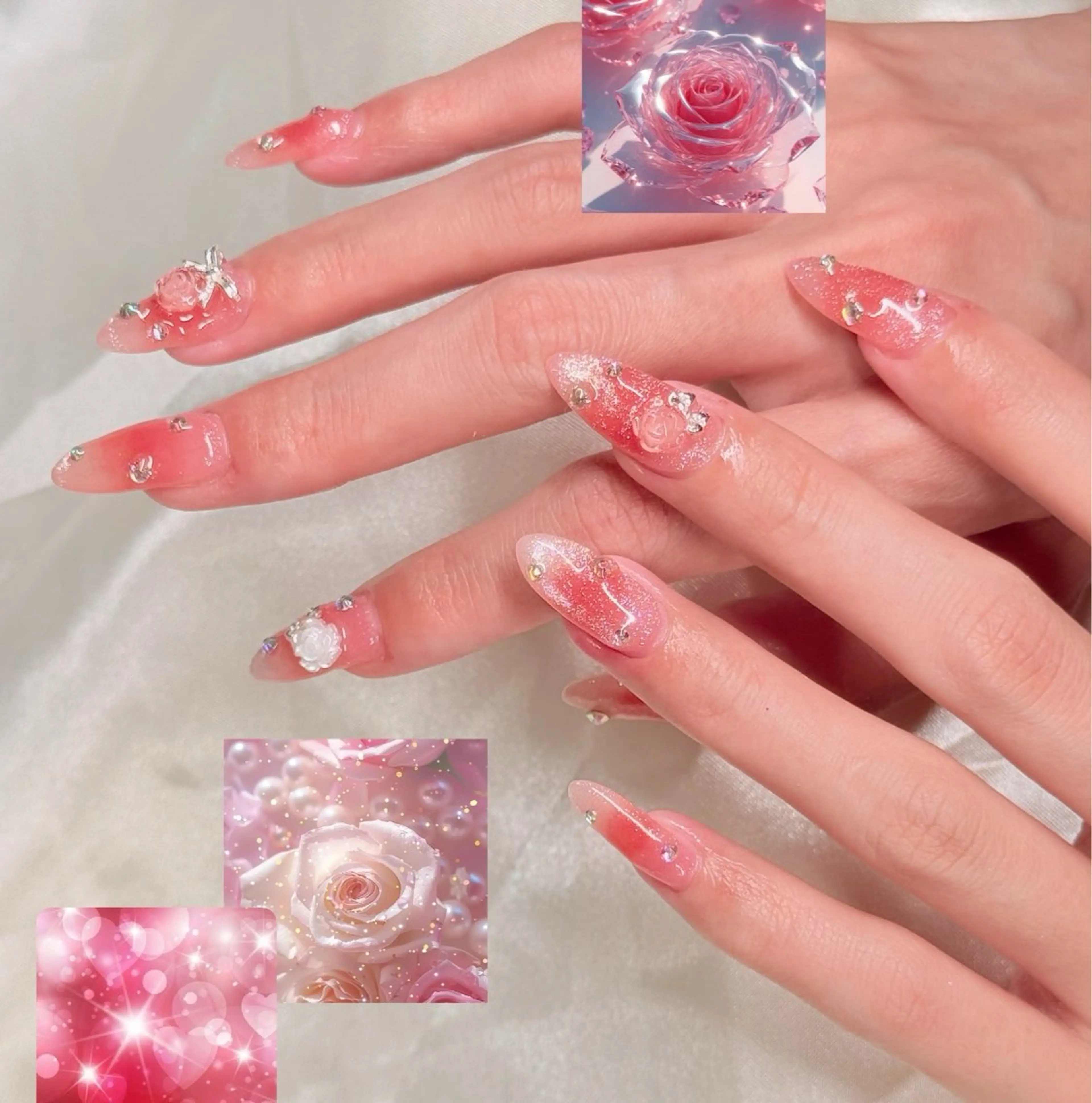 ネイル 長さ出し 持ち込み MIRA NAILROOM SALON所属・MIRA NAILROOMのネイルデザイン