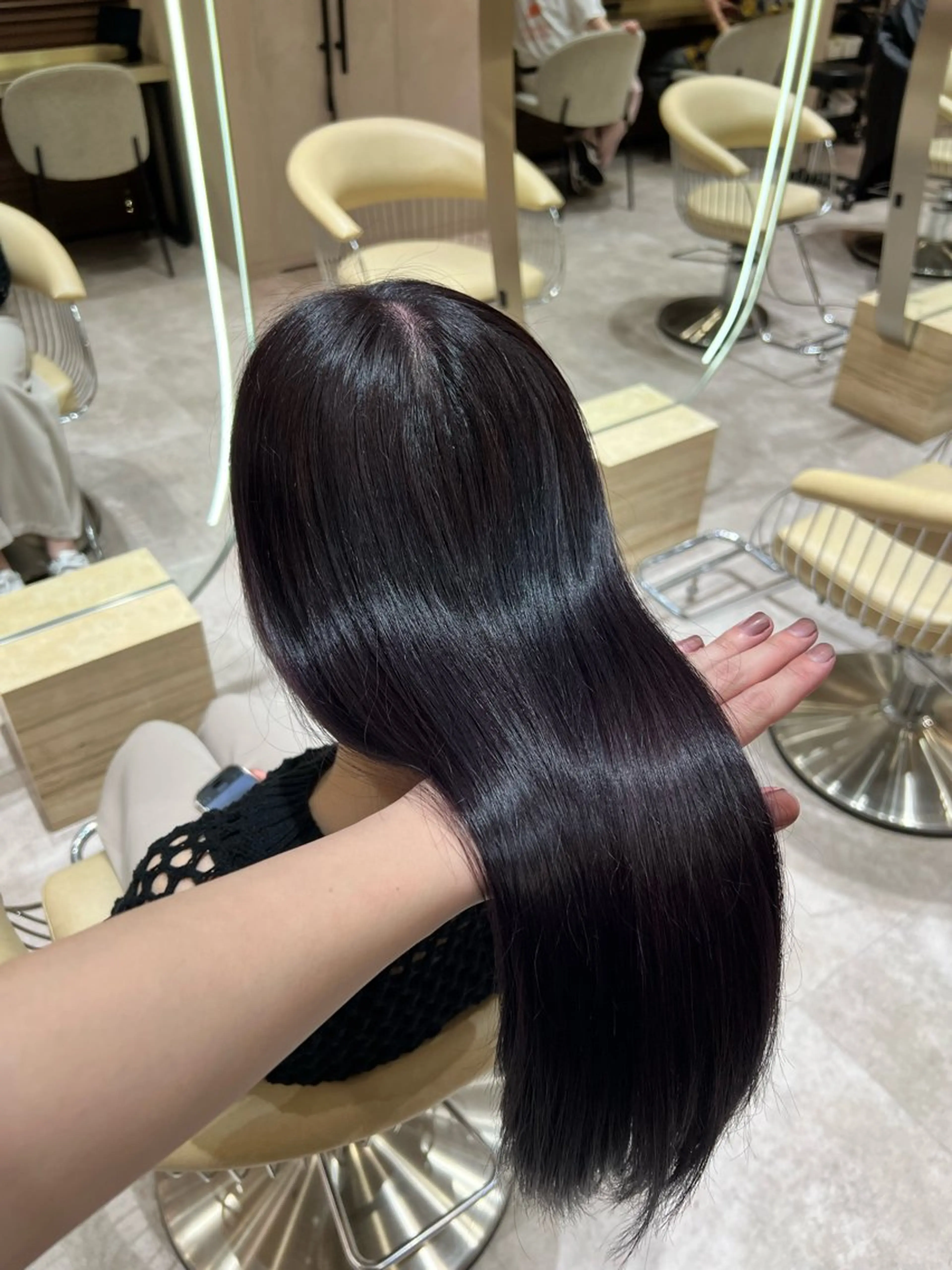 ミディアム カラー ✨髪質改善 縮毛矯正 艶髪 立川 コウキ✨のヘアスタイル