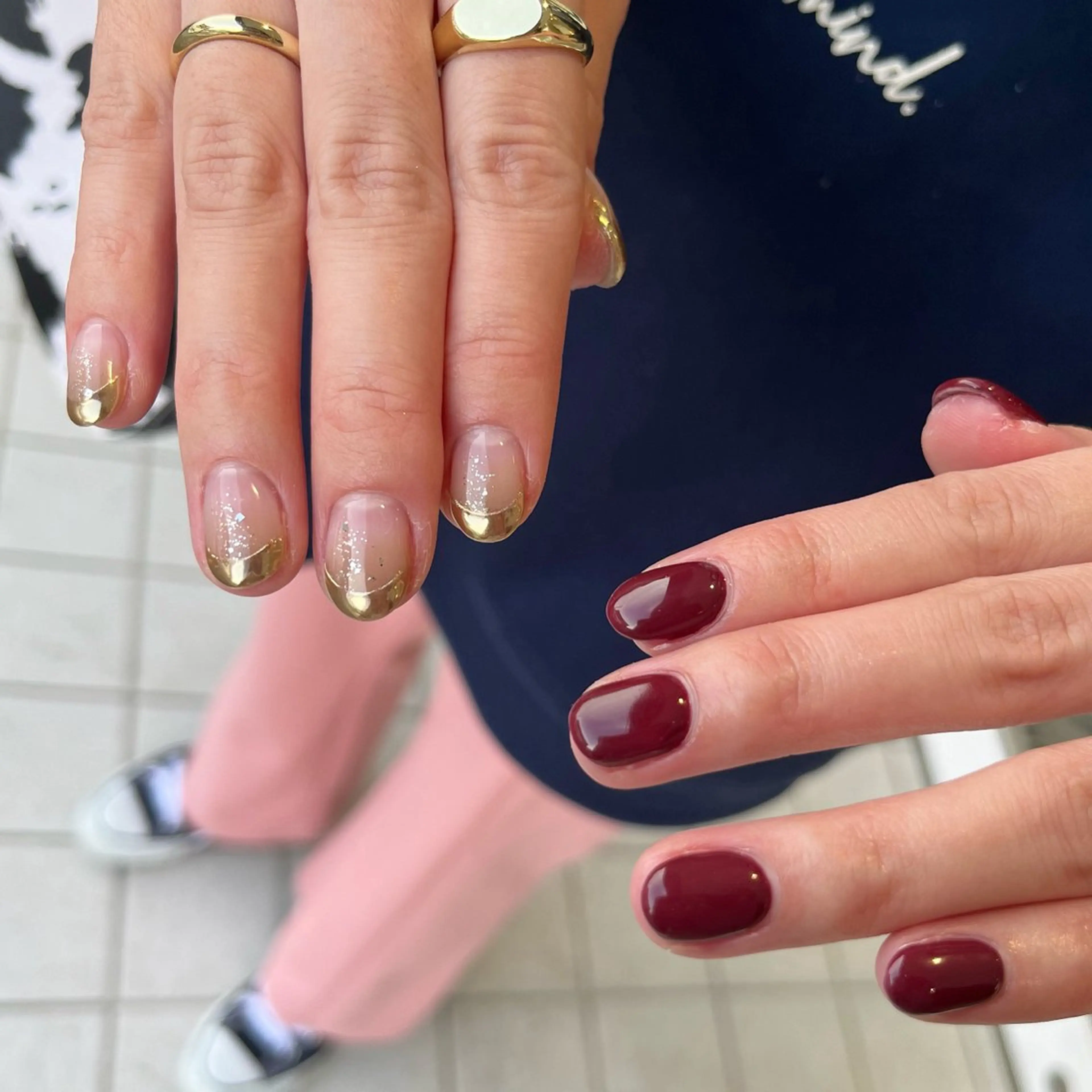 ネイル ハンドネイル eight横浜🧸 kumabeのネイルデザイン