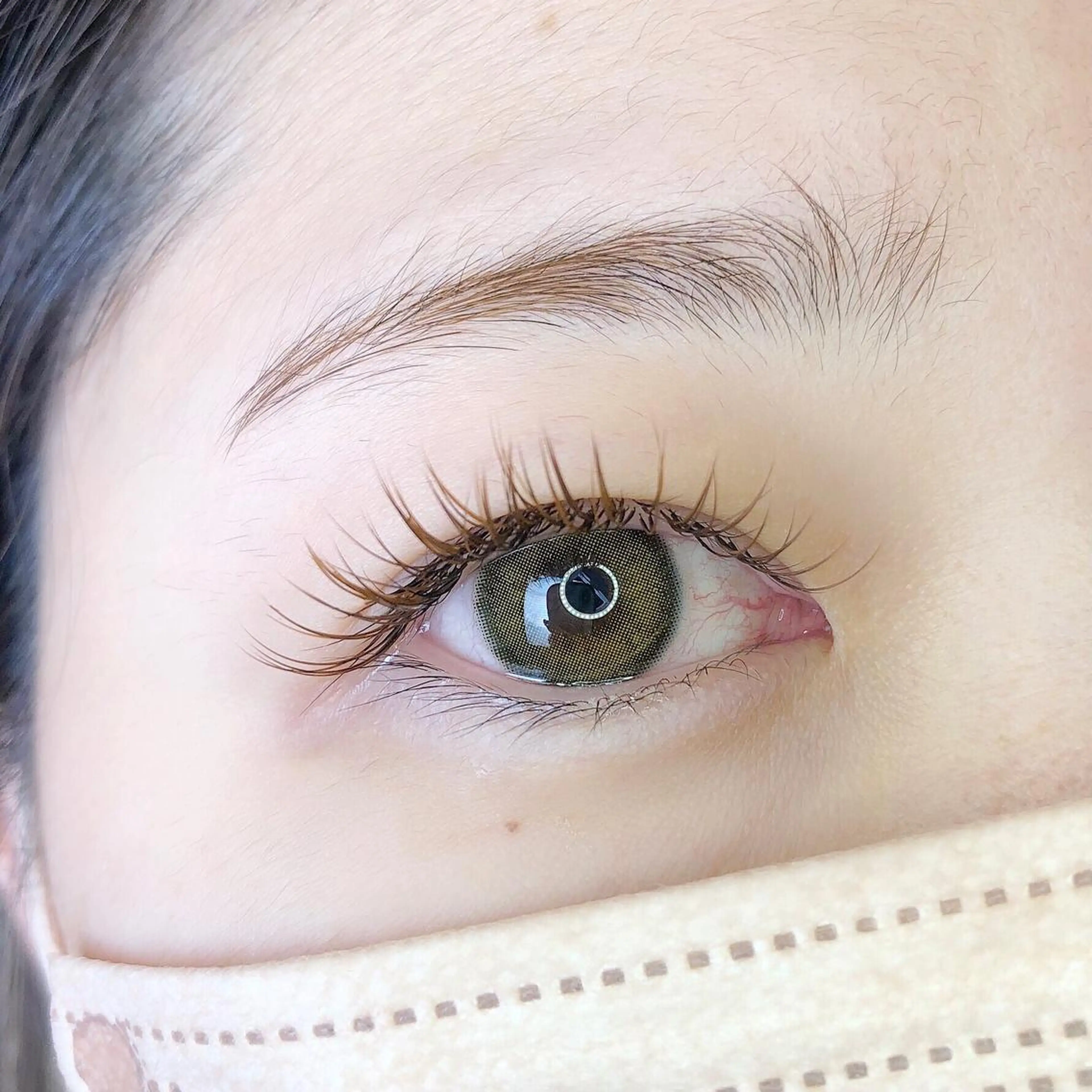 マツエク・マツパ カラーマツエク フラットラッシュ EYELA💗 高橋のマツエク・マツパデザイン