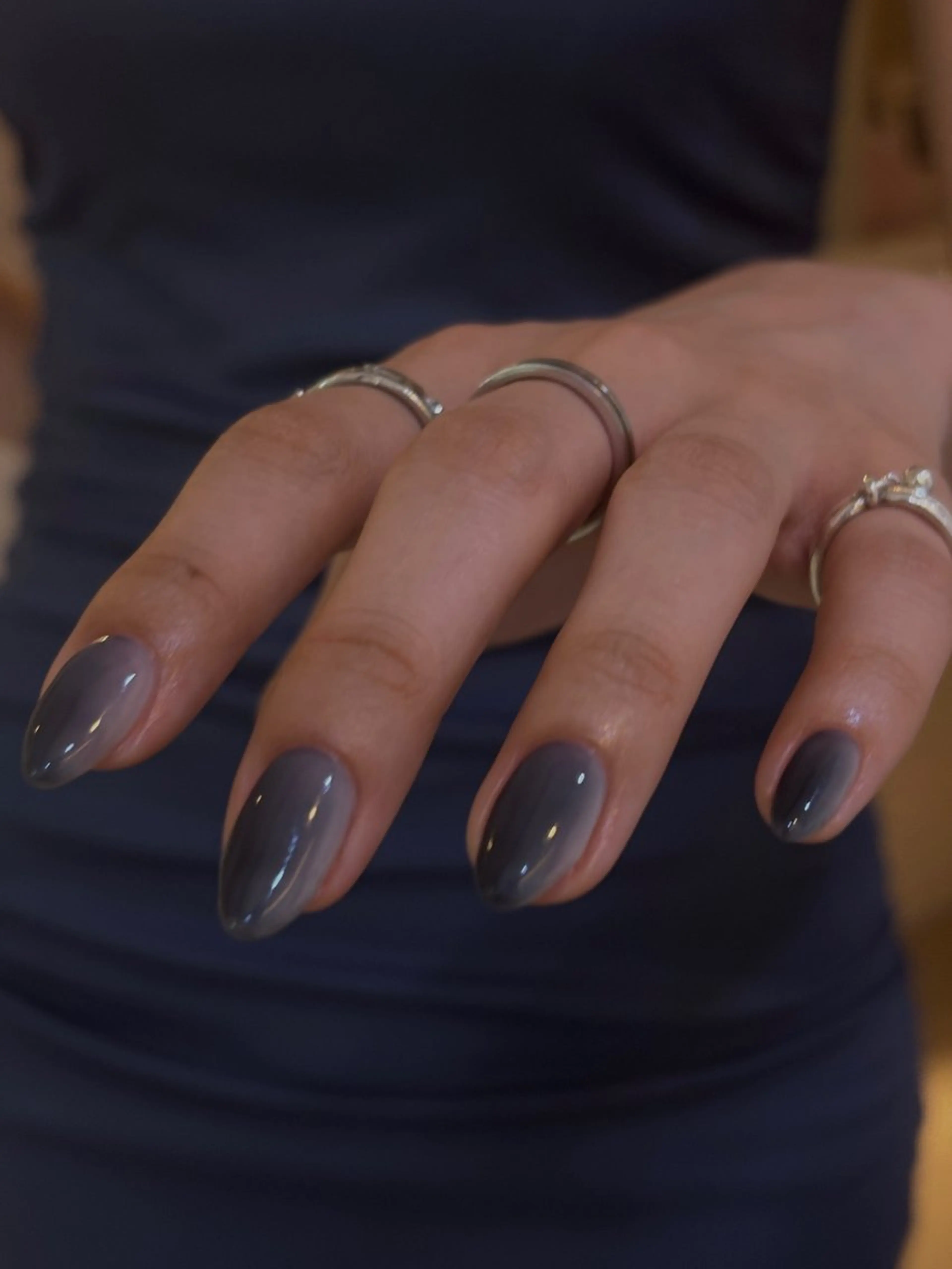 ネイル アートネイル オーロラネイル フットネイル フレンチネイル ジェルネイル ハンドネイル moe ⠀のネイルデザイン