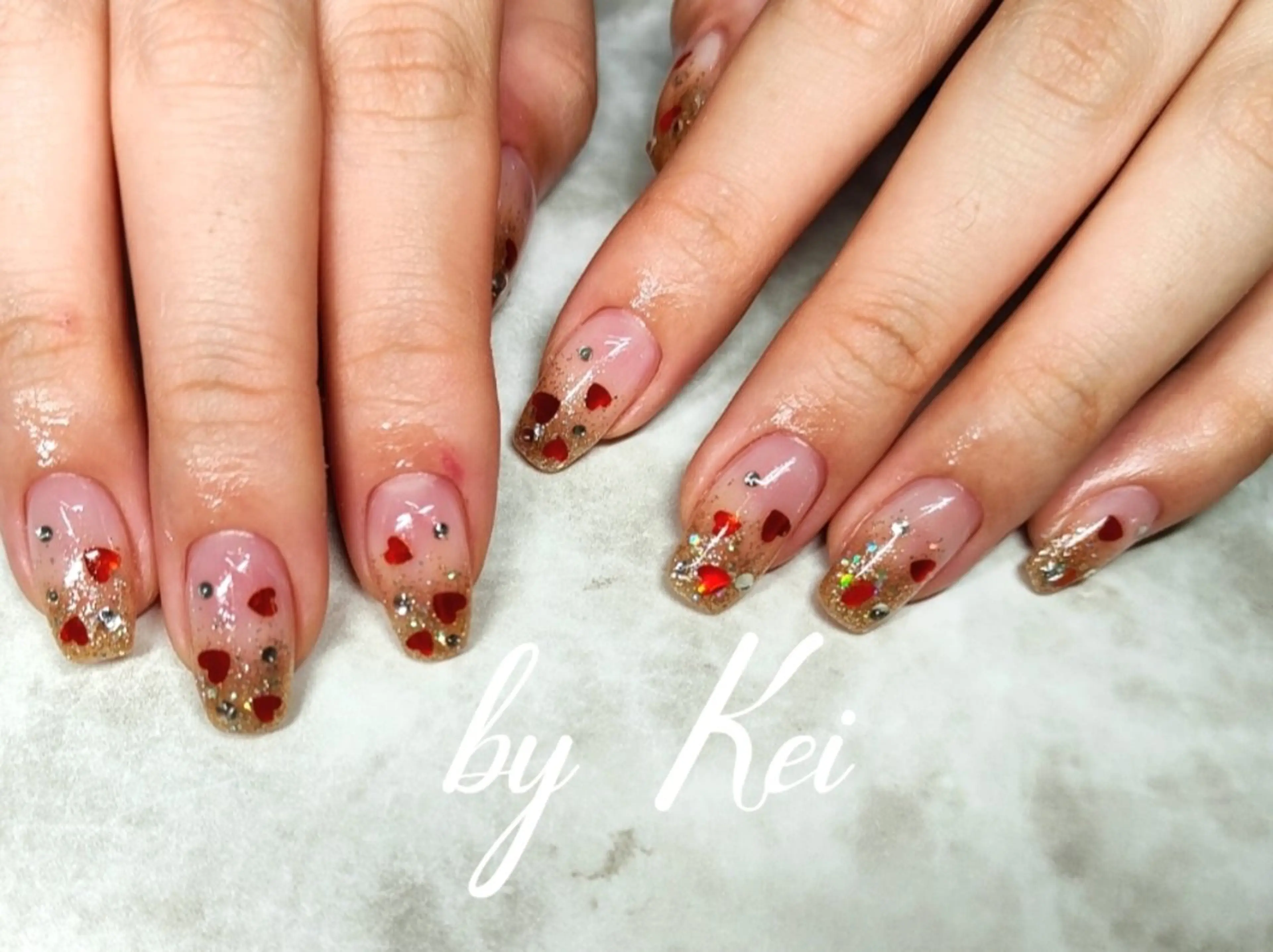 ネイル ハンドネイル 🎀 Kei 🎀のネイルデザイン