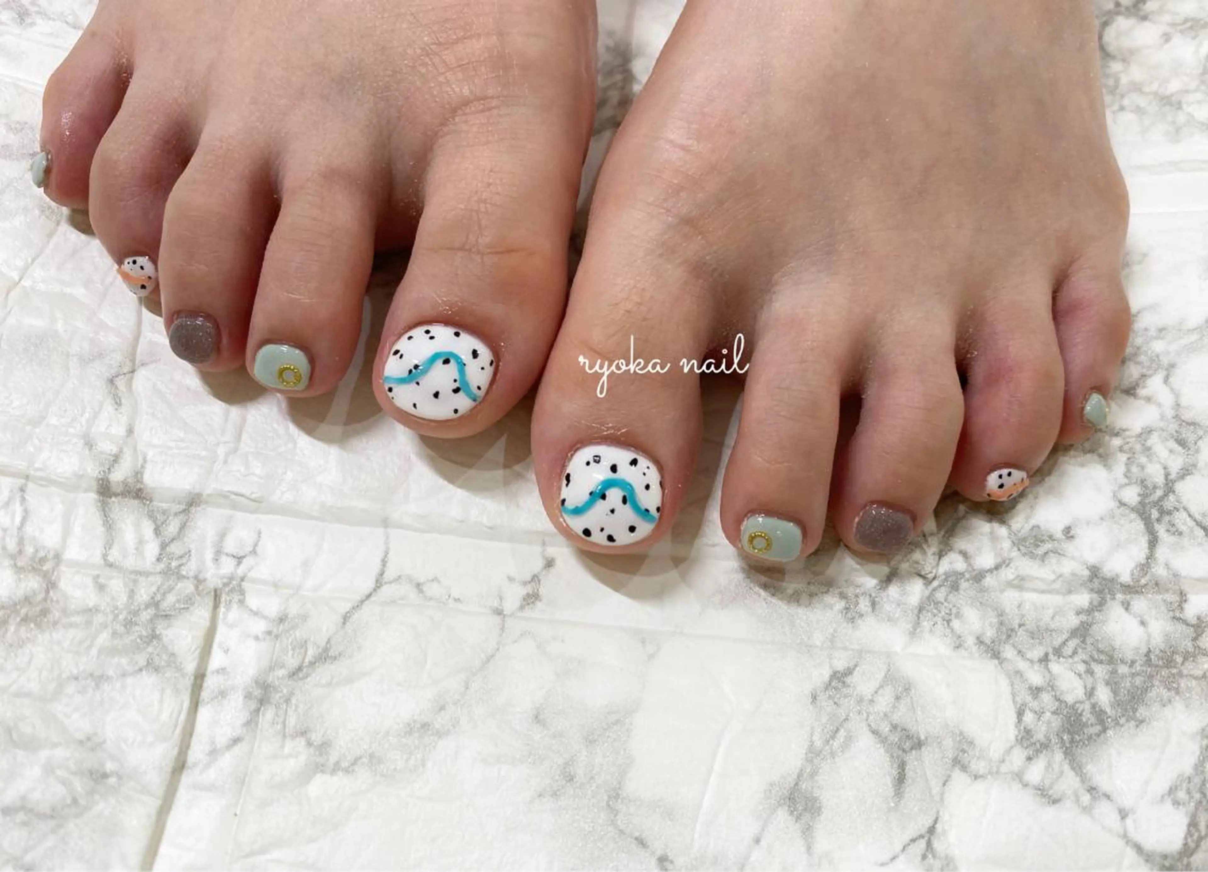 ネイル Twinklenail所属・ryoka nailのネイルデザイン