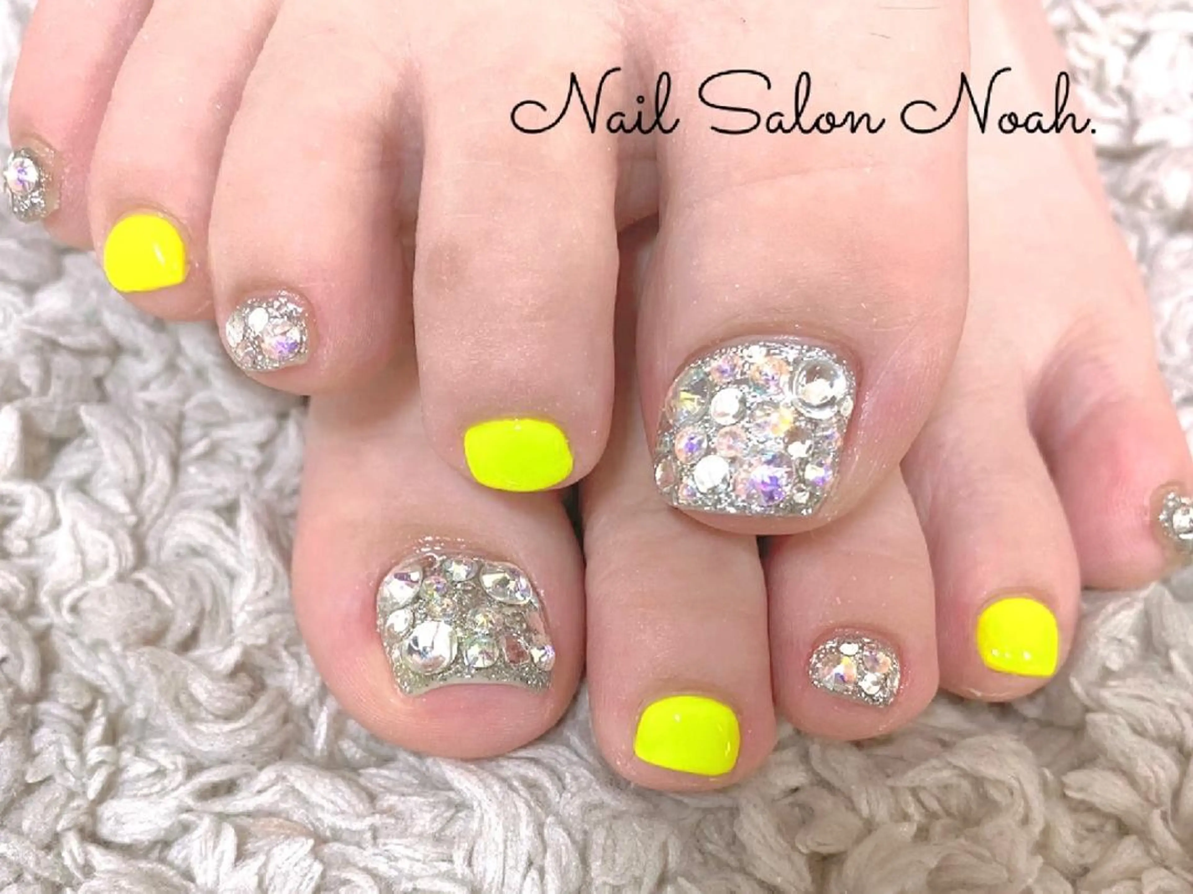 ネイル 持ち込み フットネイル Nail Salon Noah所属・Nail Salon Noah.のネイルデザイン