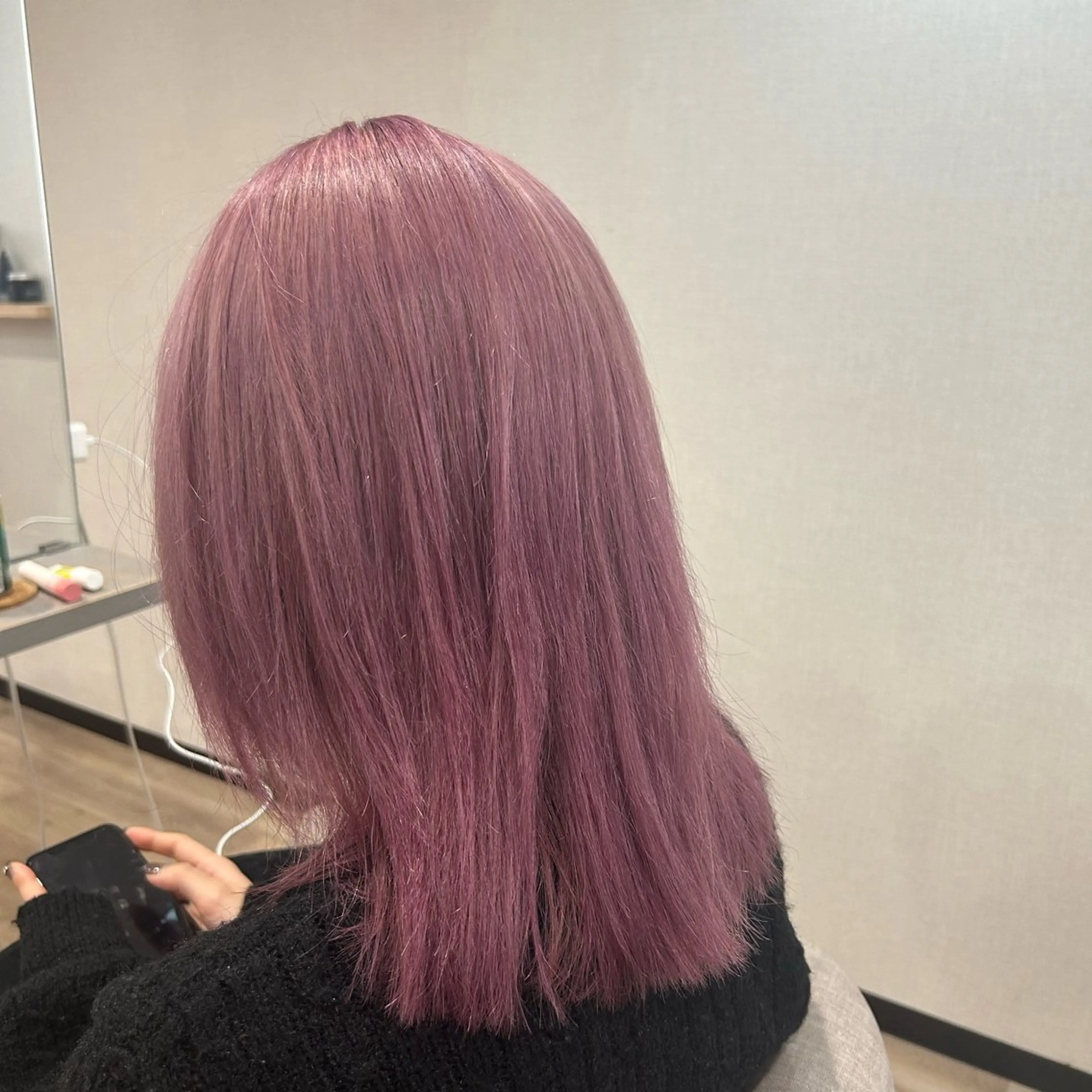 ミディアム カラー emo所属・モデル募集🍬 emo増田黄起のヘアスタイル