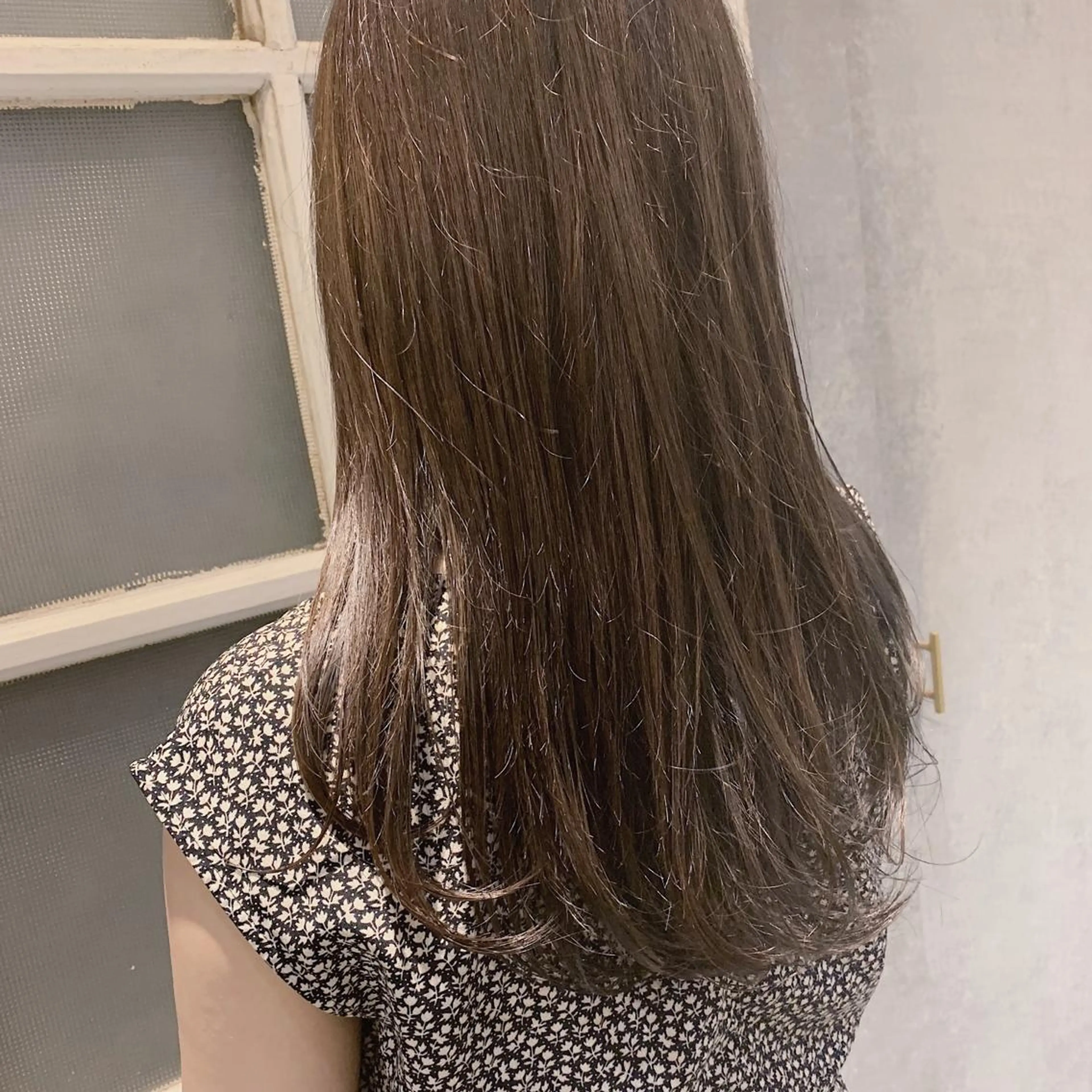 ロング カラー ヘアアレンジ ベージュカラー 透明感カラー ラベンダーカラー ラベンダーベージュ GO TODAY  シェアサロン札幌店所属・kana .のヘアスタイル