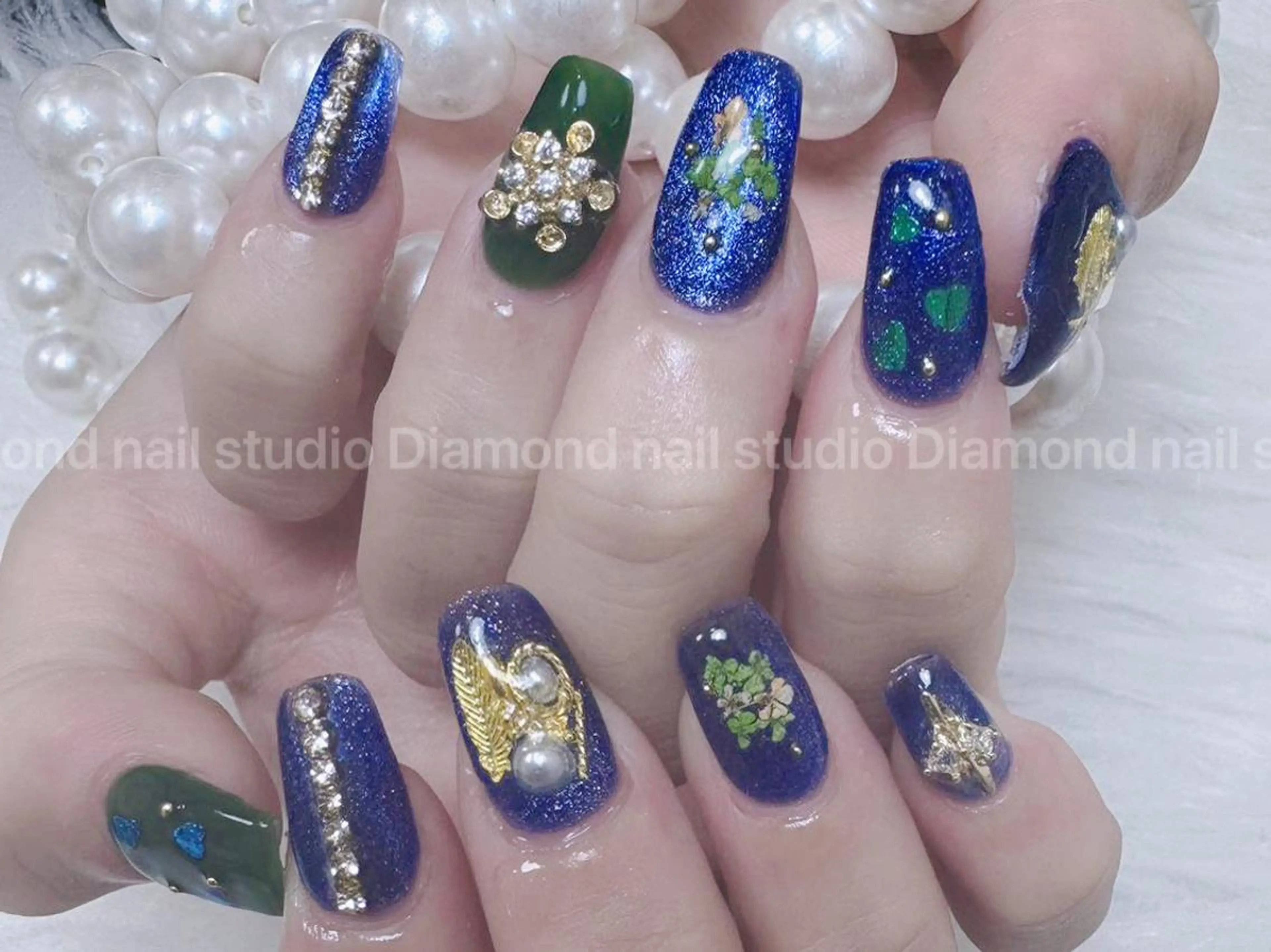 ネイル 持ち込み DIAMOND 💦のネイルデザイン