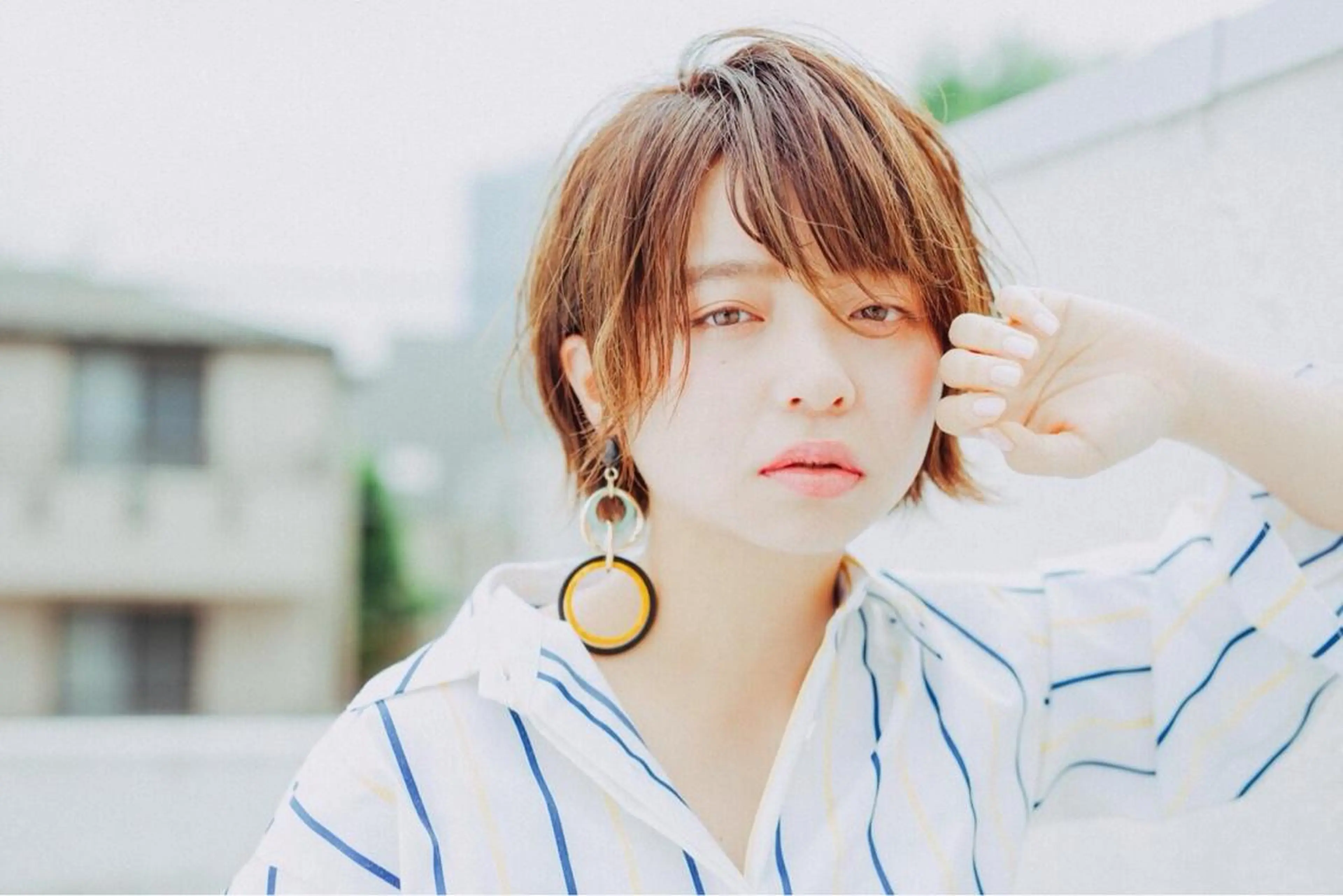 ショート -5歳大人ﾊｲﾗｲﾄ ✨津嘉山のヘアスタイル