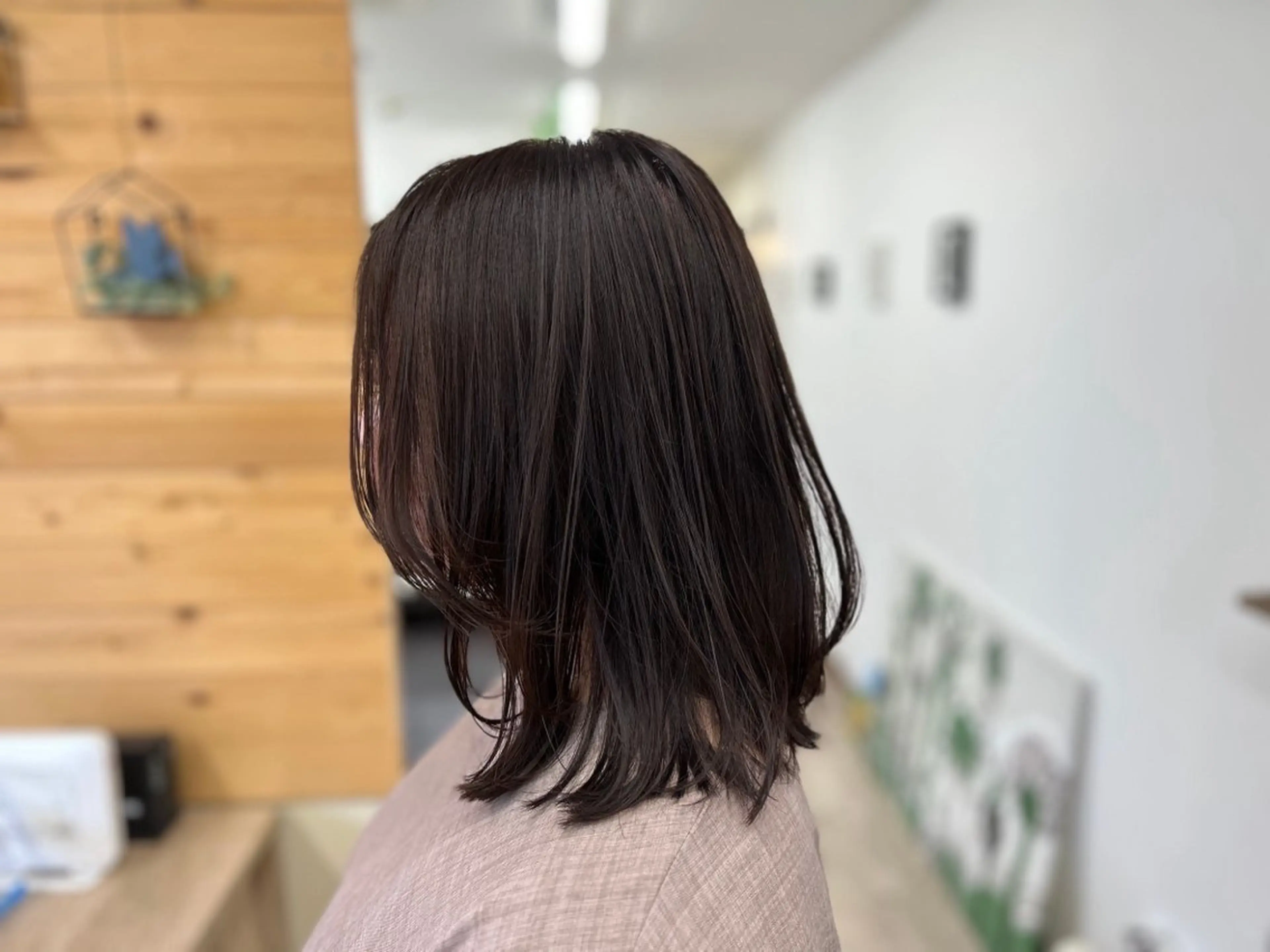 ミディアム 髪質改善ココロハレル上板橋店所属・高橋 あやののヘアスタイル