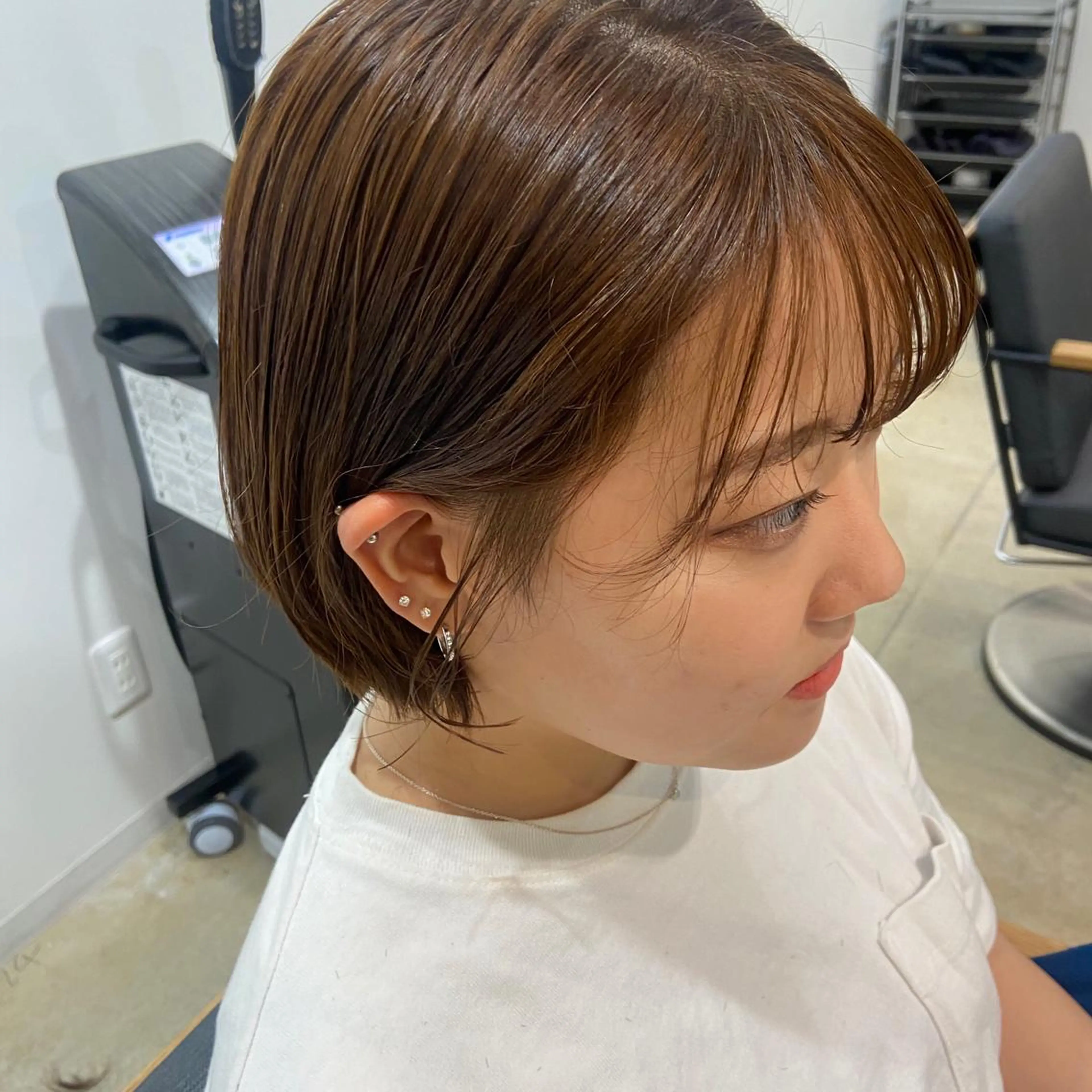 ショート カラー 🌷レイヤーカット/ フルキシオリ🌷のヘアスタイル