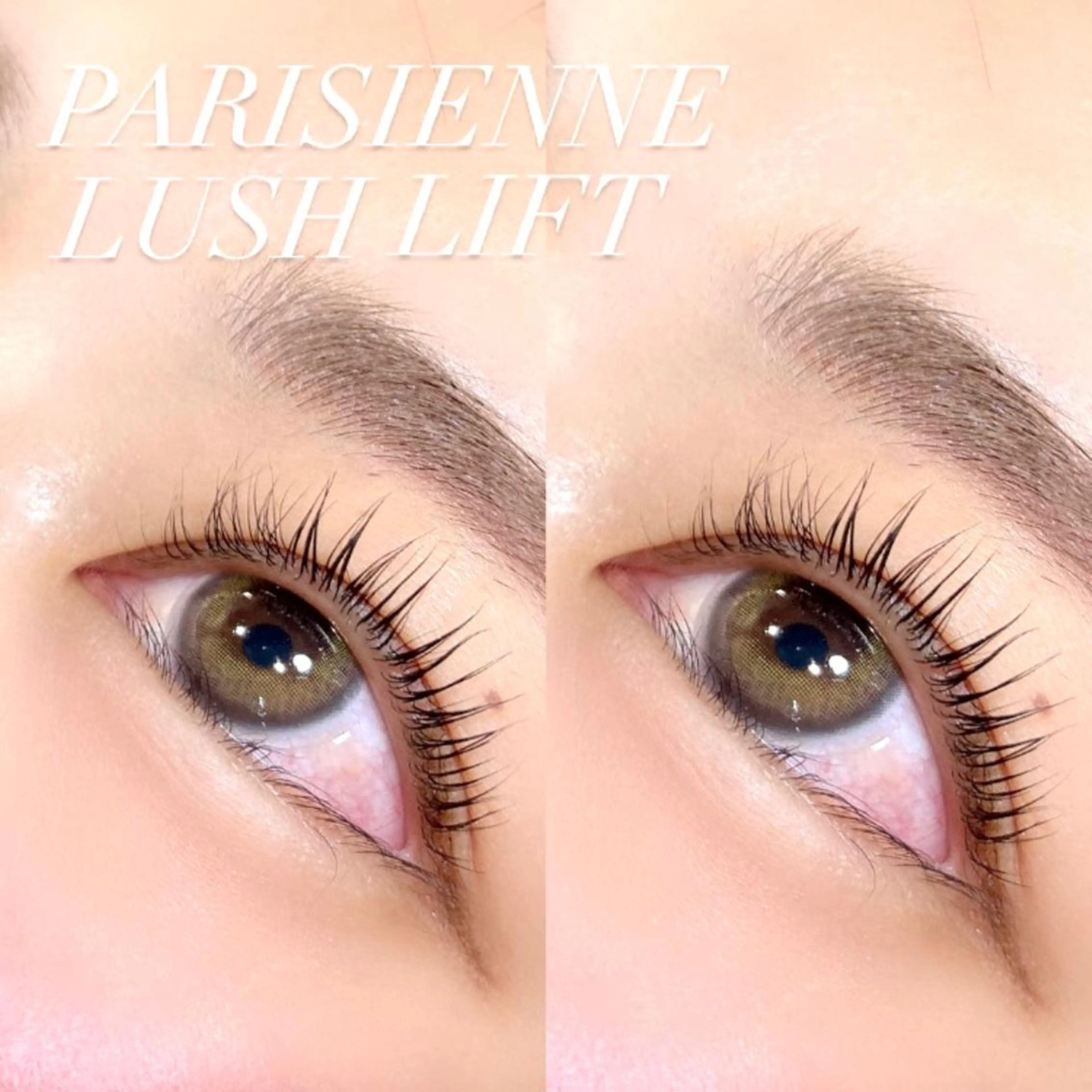マツエク・マツパ 束感まつ毛 パリジェンヌラッシュリフト 一重×まつ毛パーマ マリーテレジア 渋谷店❤️無料モデルのマツエク・マツパデザイン