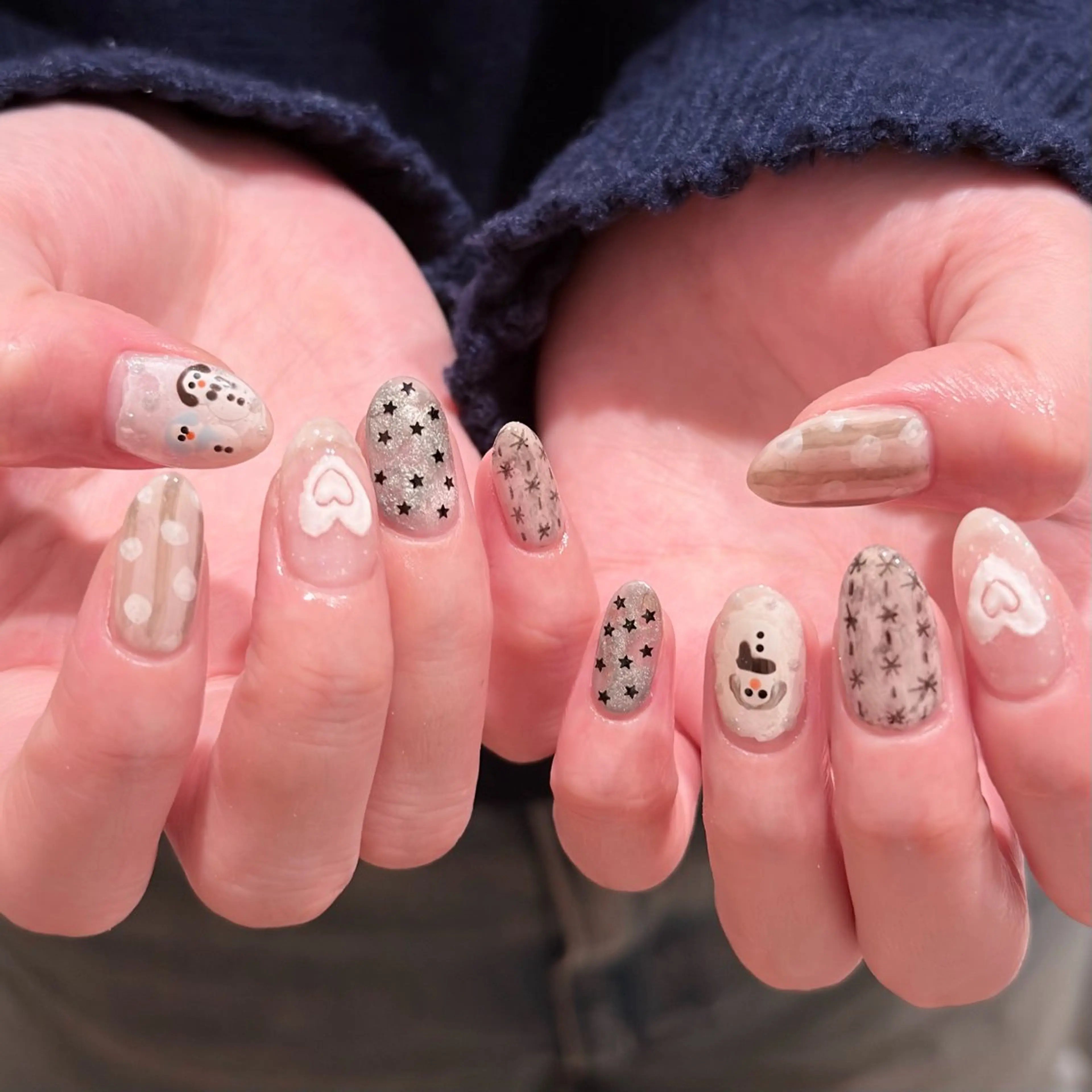 ネイル ハンドネイル 🎀 Hiyubi._.nail 🫧所属・🎀フェイ フェイ🫧💗のネイルデザイン