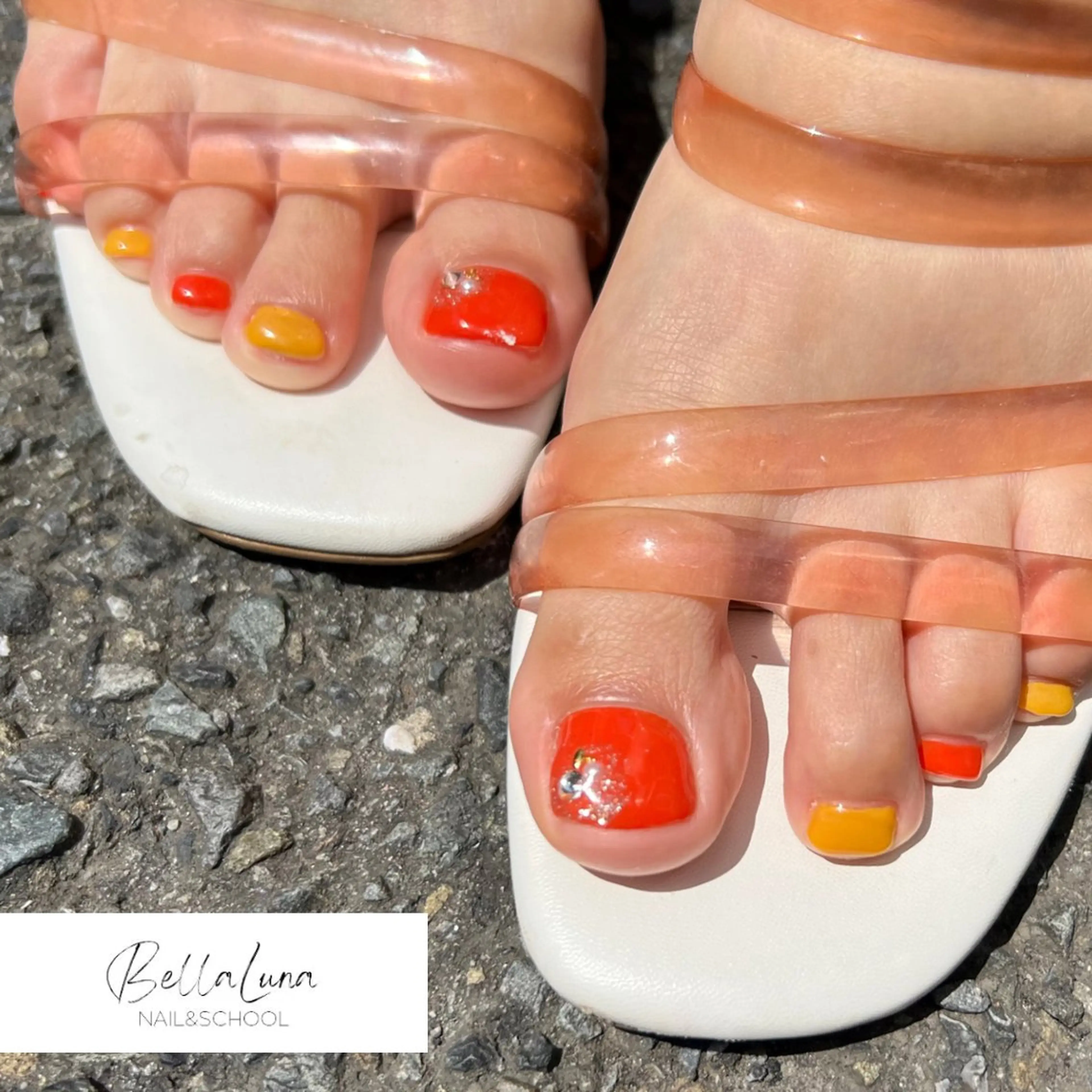 ネイル アートネイル フットネイル BellaLuna 山下のネイルデザイン