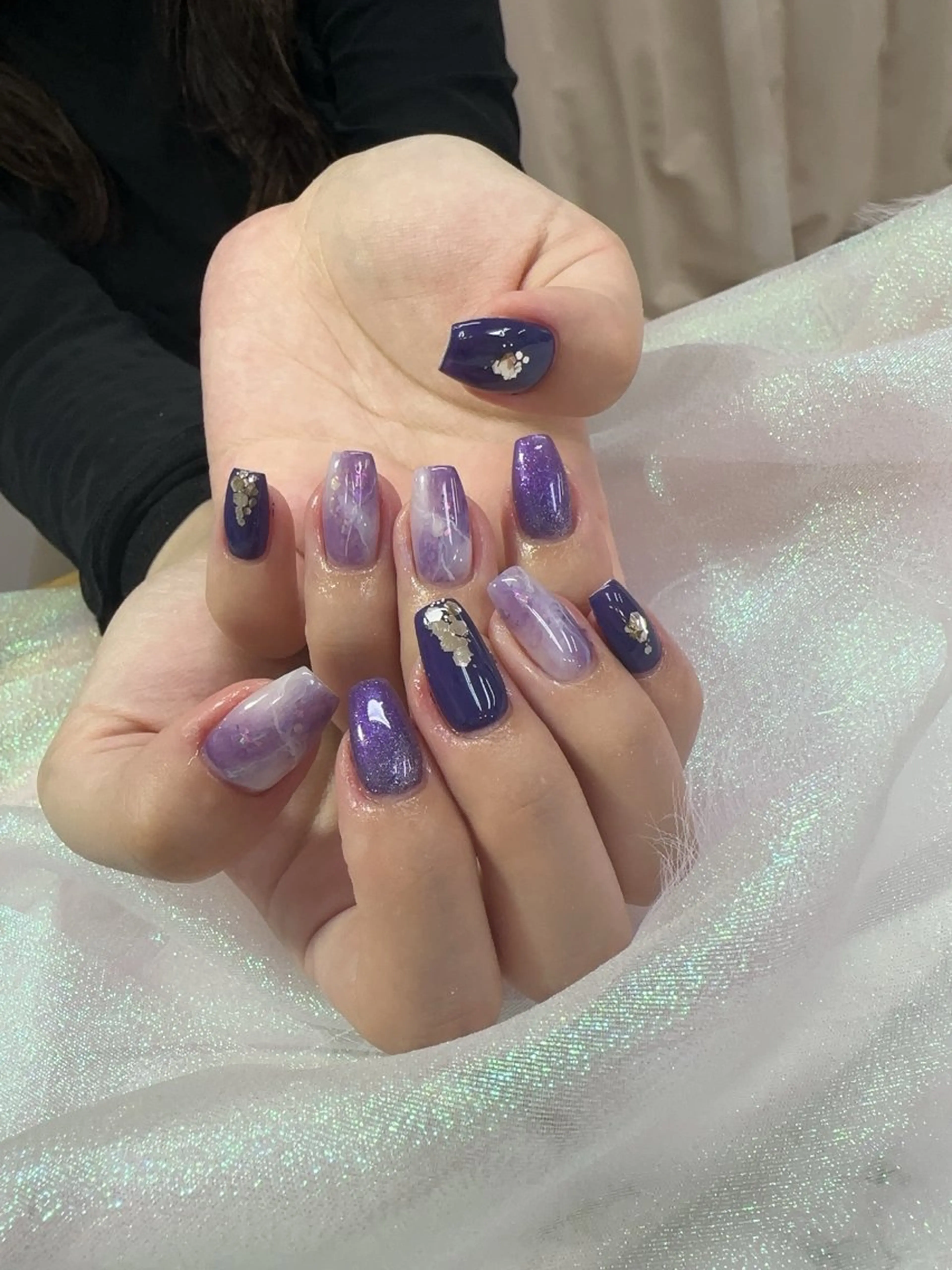 ネイル Hey🌈NAIL 長さ出し専門店のネイルデザイン